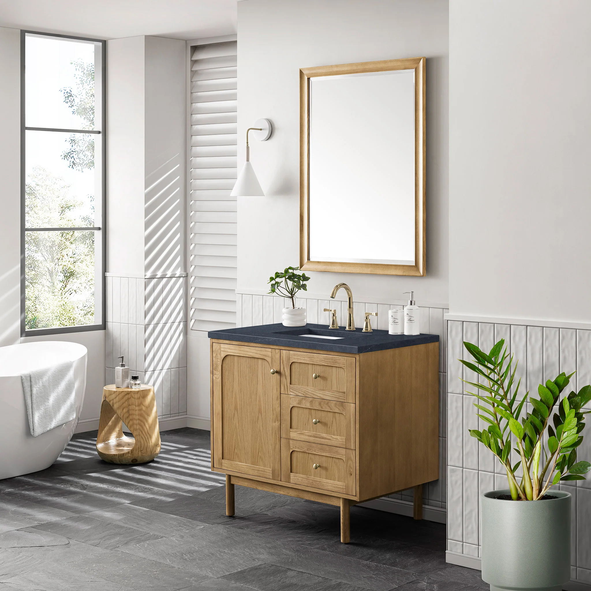 Essen Mid-Century Bathroom Vanity (30"-72") 93 Essen Mid-Century Bathroom Vanity (30"-72")