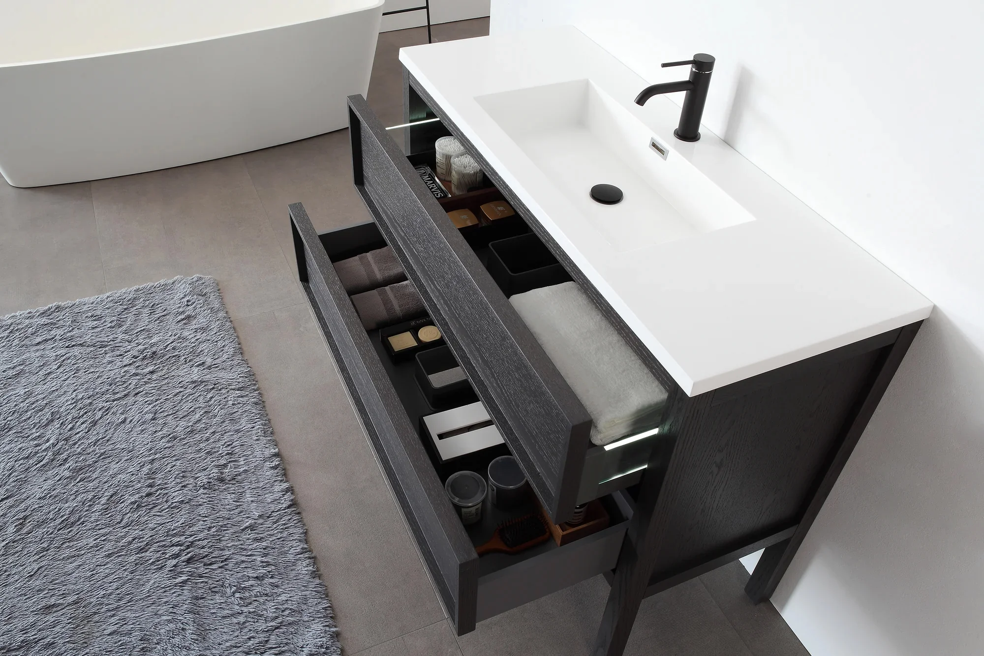 Brussels Bathroom Vanity (24"-55")