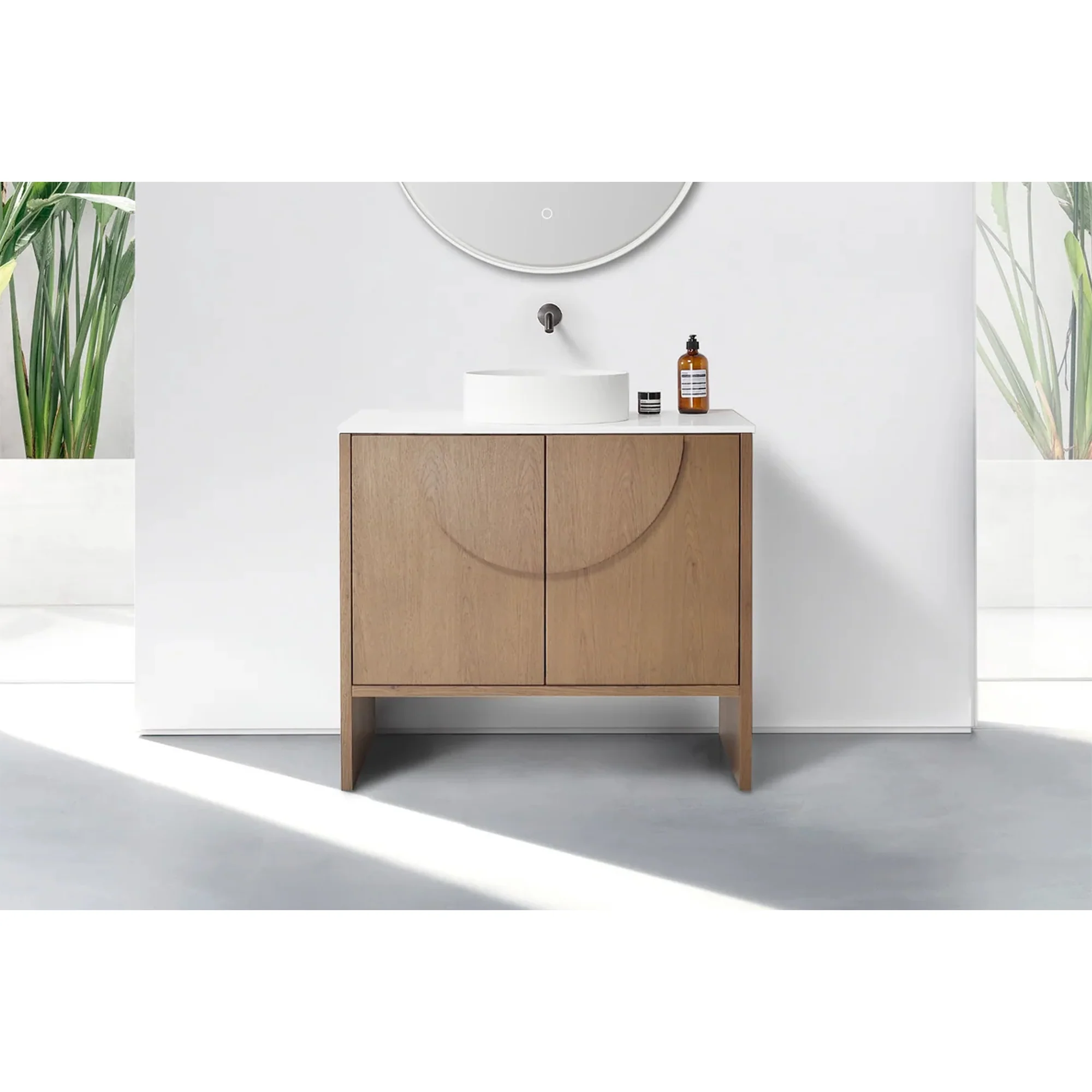 Eli Oriental Modern Vanity (36"-72")
