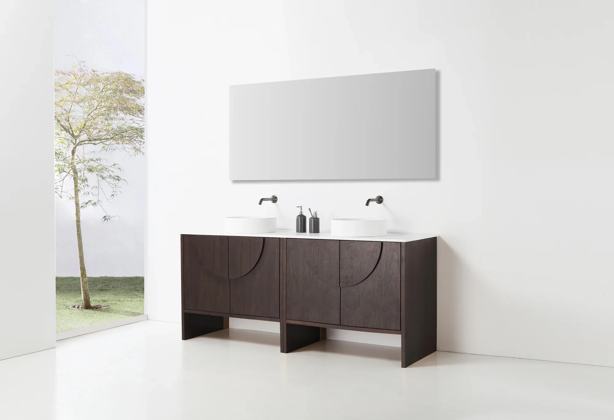Eli Oriental Modern Vanity (36"-72") 27 Eli Oriental Modern Vanity (36"-72")