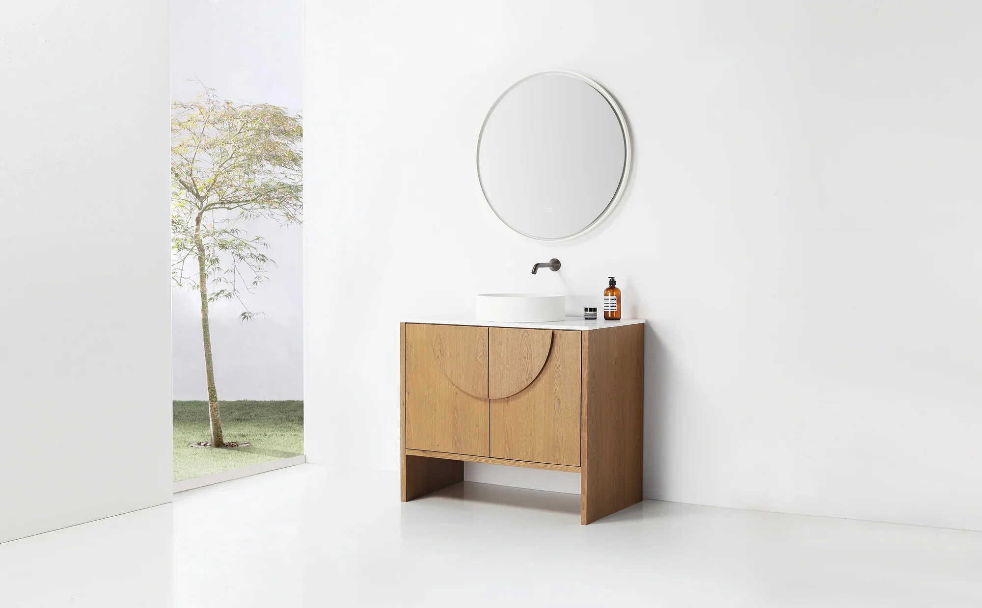 Eli Oriental Modern Vanity (36"-72") 3 Eli Oriental Modern Vanity (36"-72")