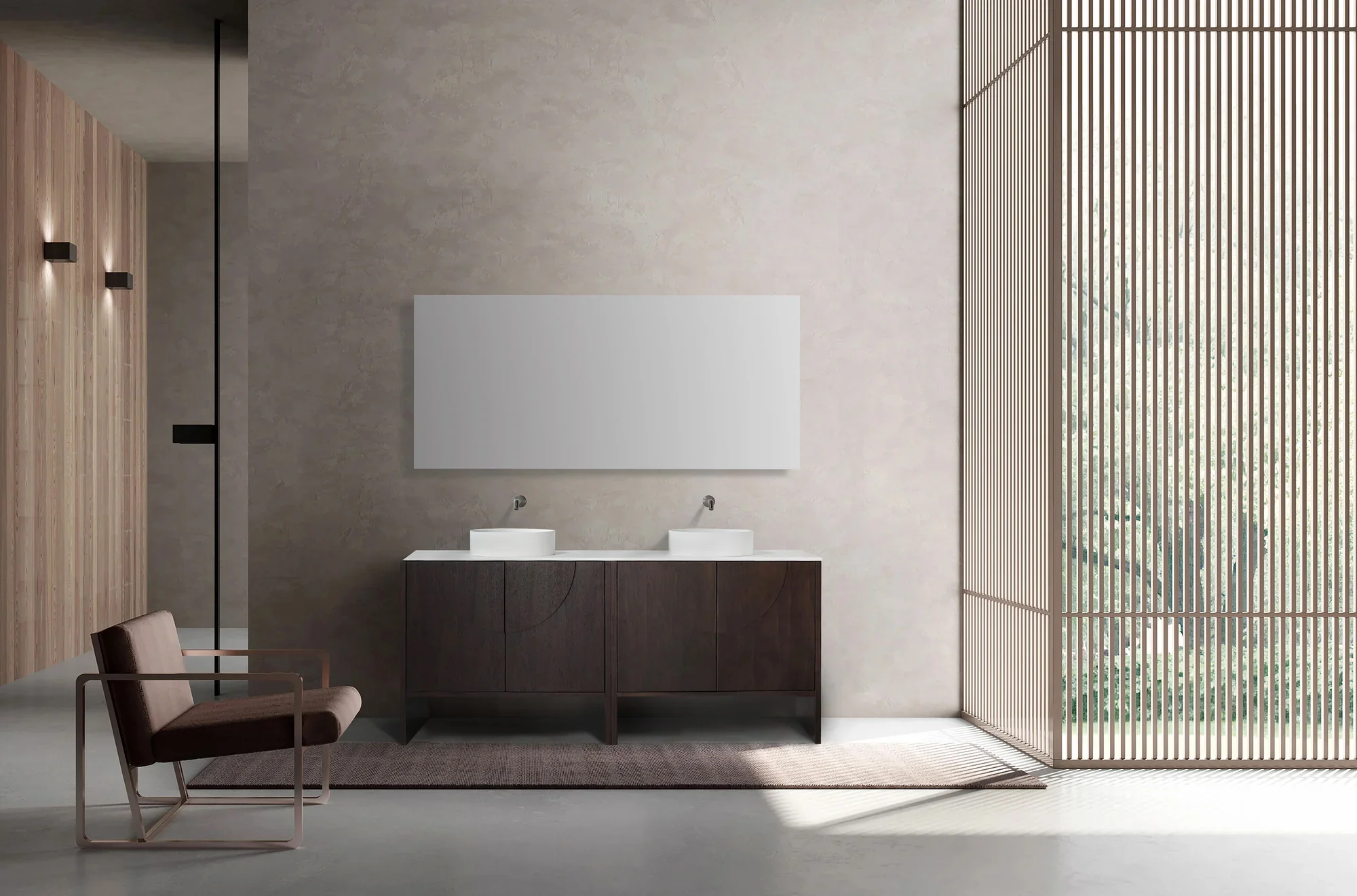 Eli Oriental Modern Vanity (36"-72") 32 Eli Oriental Modern Vanity (36"-72")