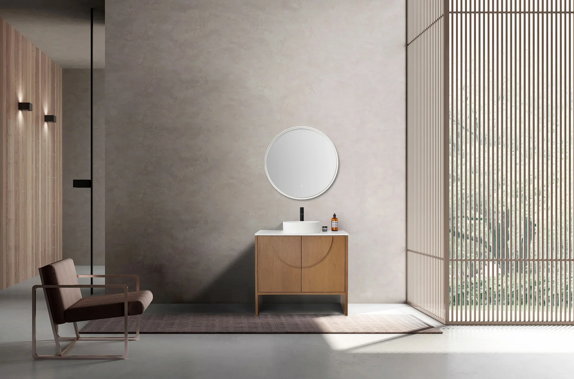 Eli Oriental Modern Vanity (36"-72") 8 Eli Oriental Modern Vanity (36"-72")