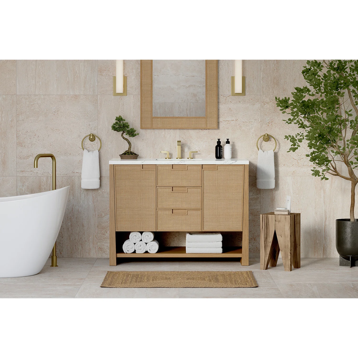Tresse Modern Vanity (36"-72") 1 Tresse Modern Vanity (36"-72")