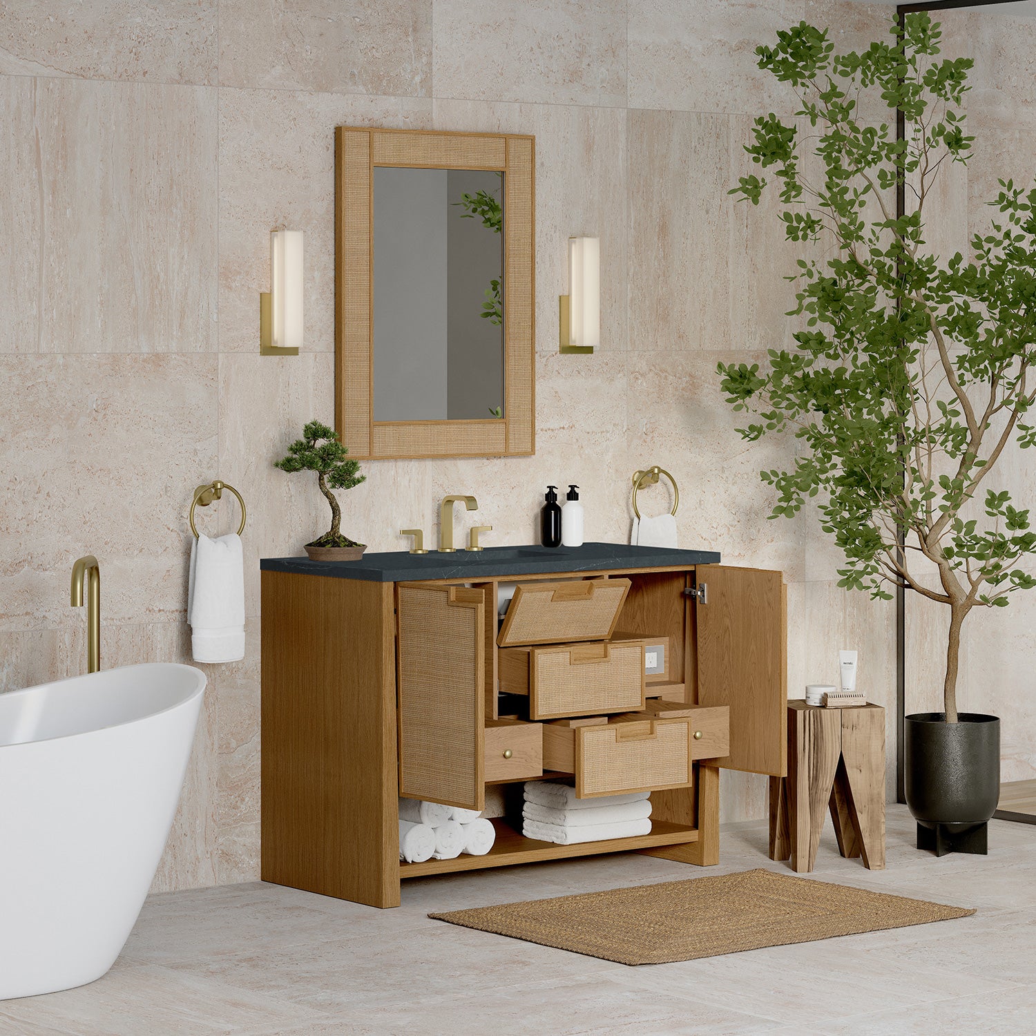 Tresse Modern Vanity (36"-72") 105 Tresse Modern Vanity (36"-72")