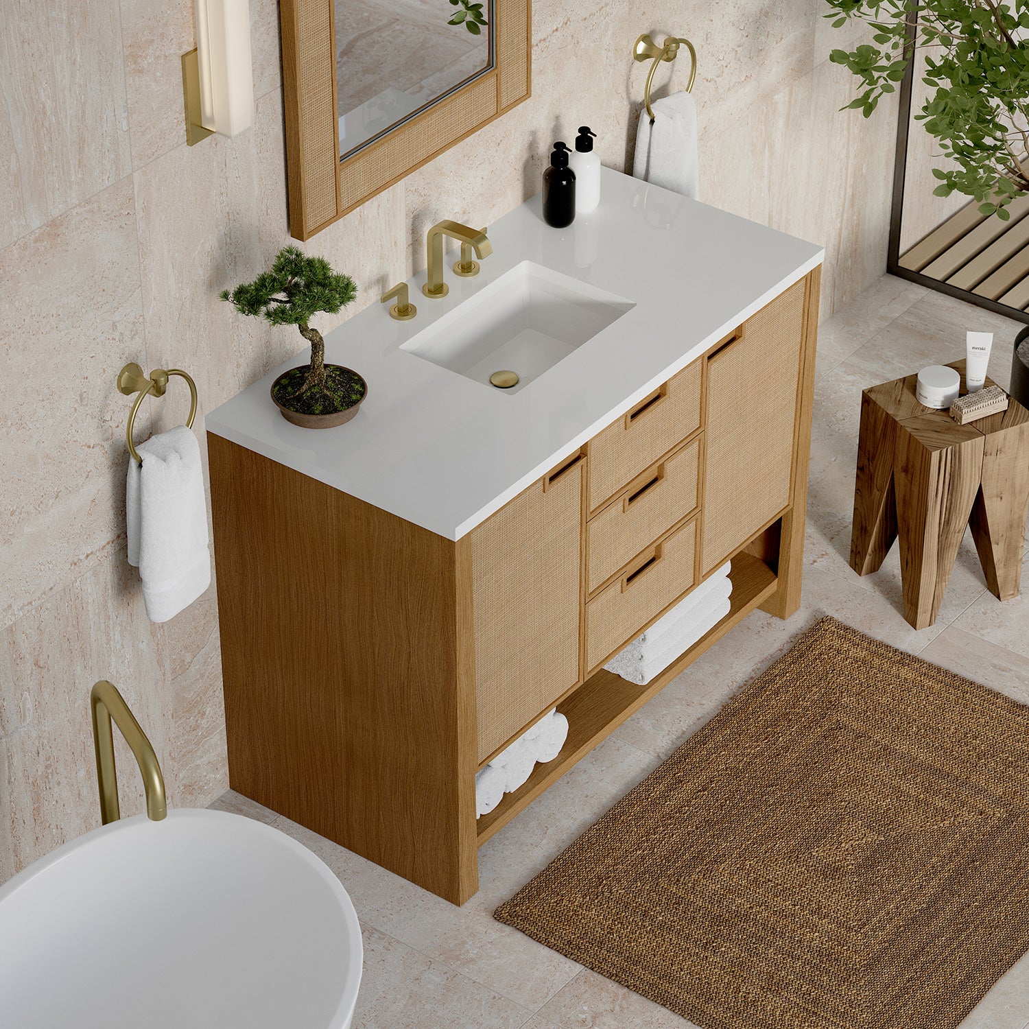 Tresse Modern Vanity (36"-72") 119 Tresse Modern Vanity (36"-72")