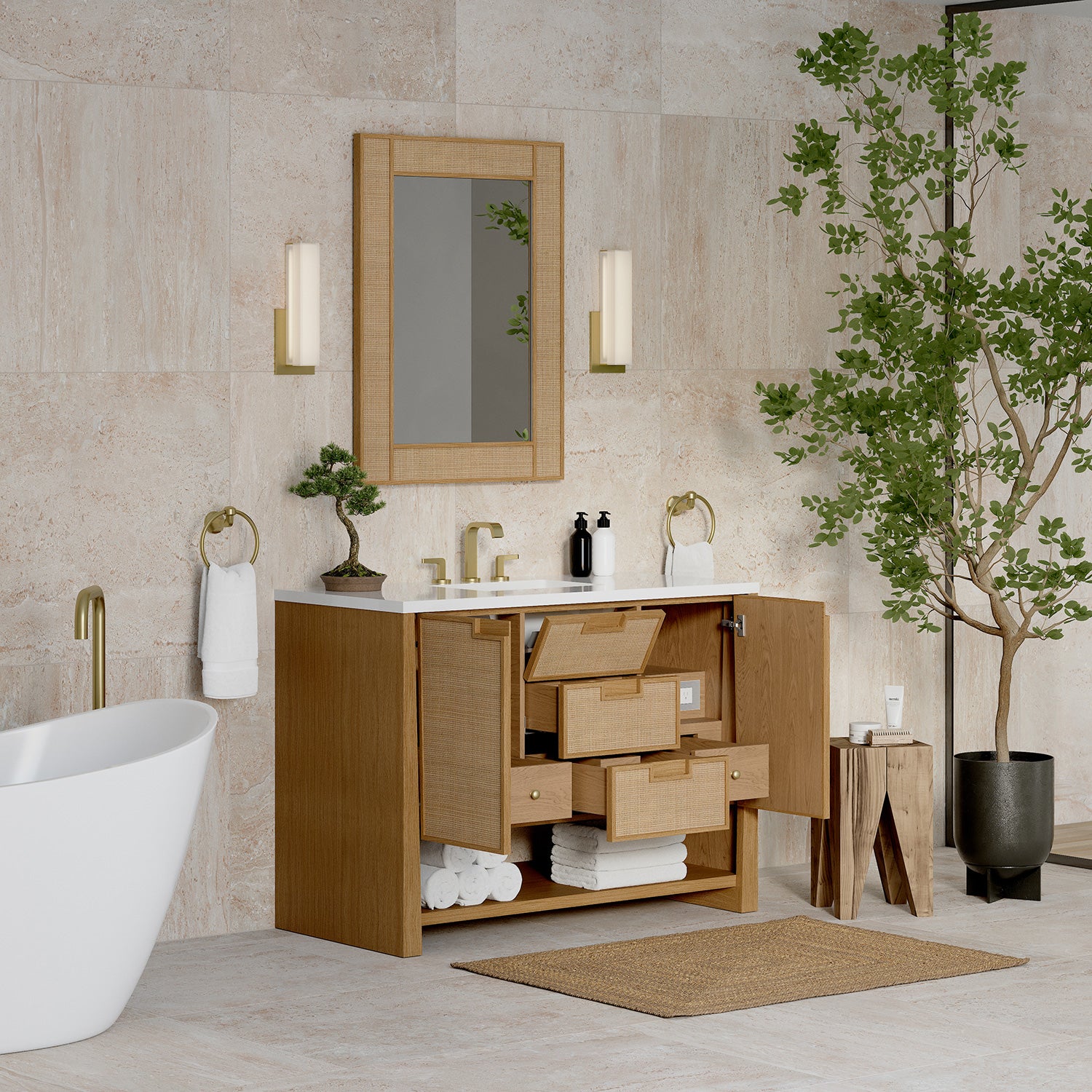 Tresse Modern Vanity (36"-72") 122 Tresse Modern Vanity (36"-72")