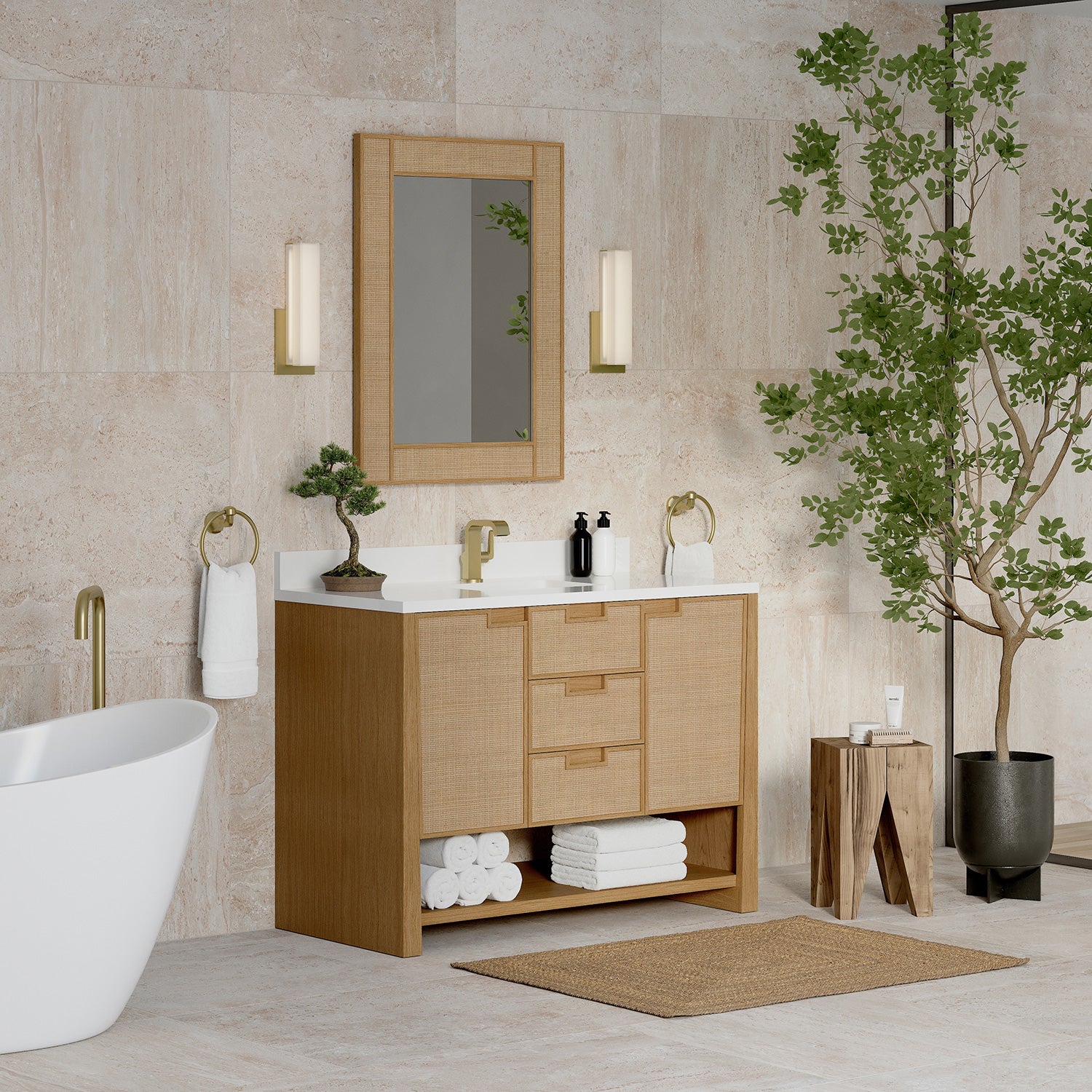 Tresse Modern Vanity (36"-72") 132 Tresse Modern Vanity (36"-72")