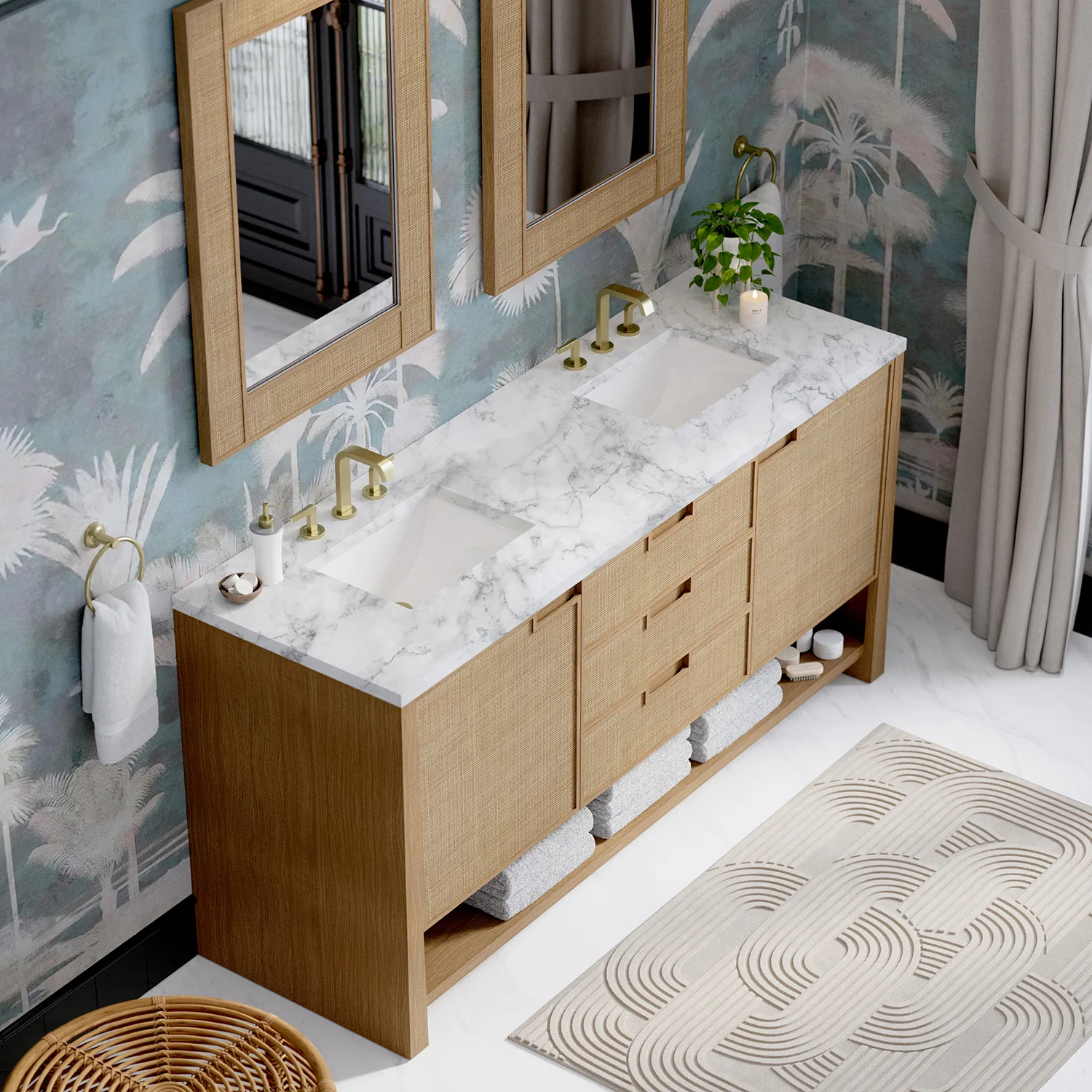 Tresse Modern Vanity (36"-72") 153 Tresse Modern Vanity (36"-72")