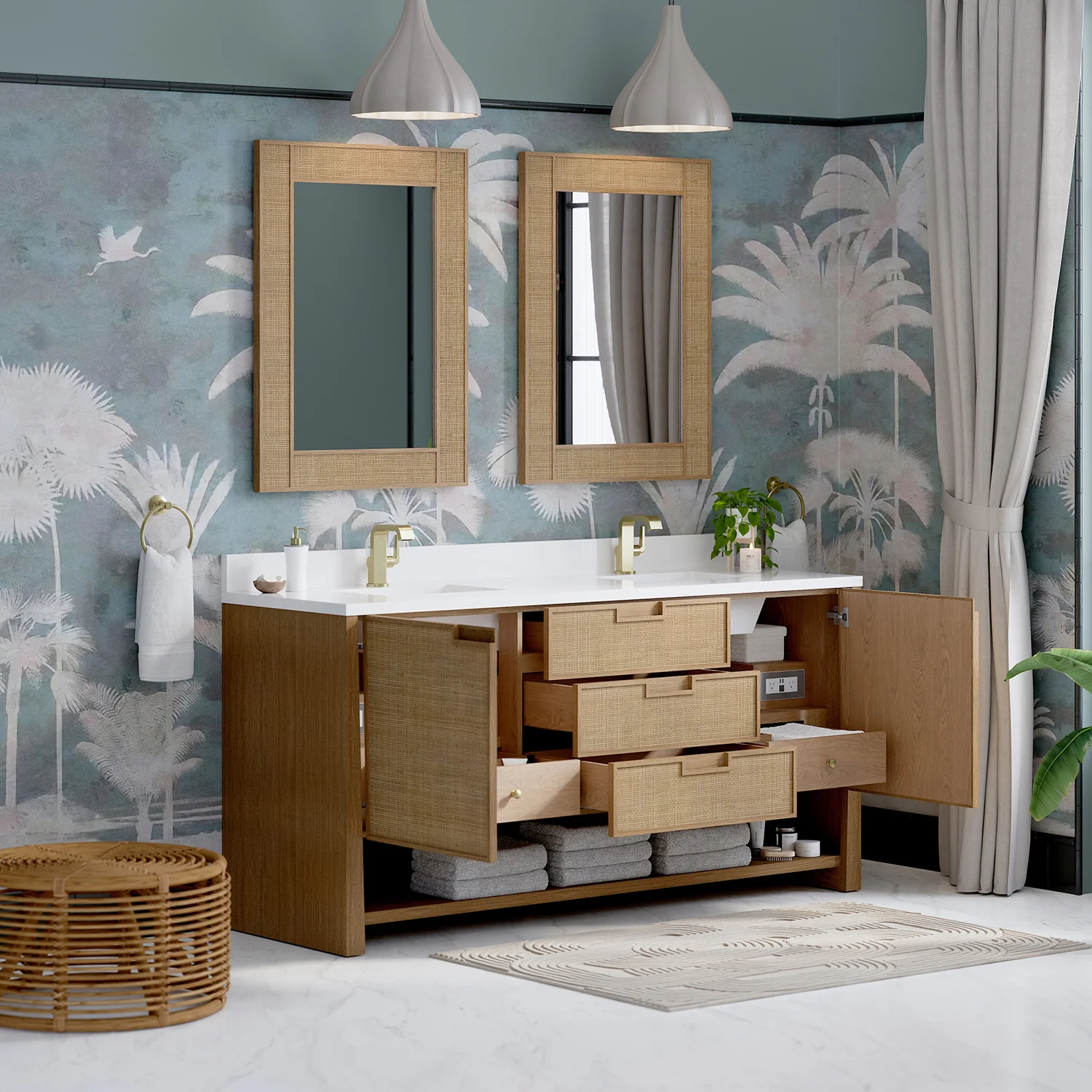 Tresse Modern Vanity (36"-72") 203 Tresse Modern Vanity (36"-72")