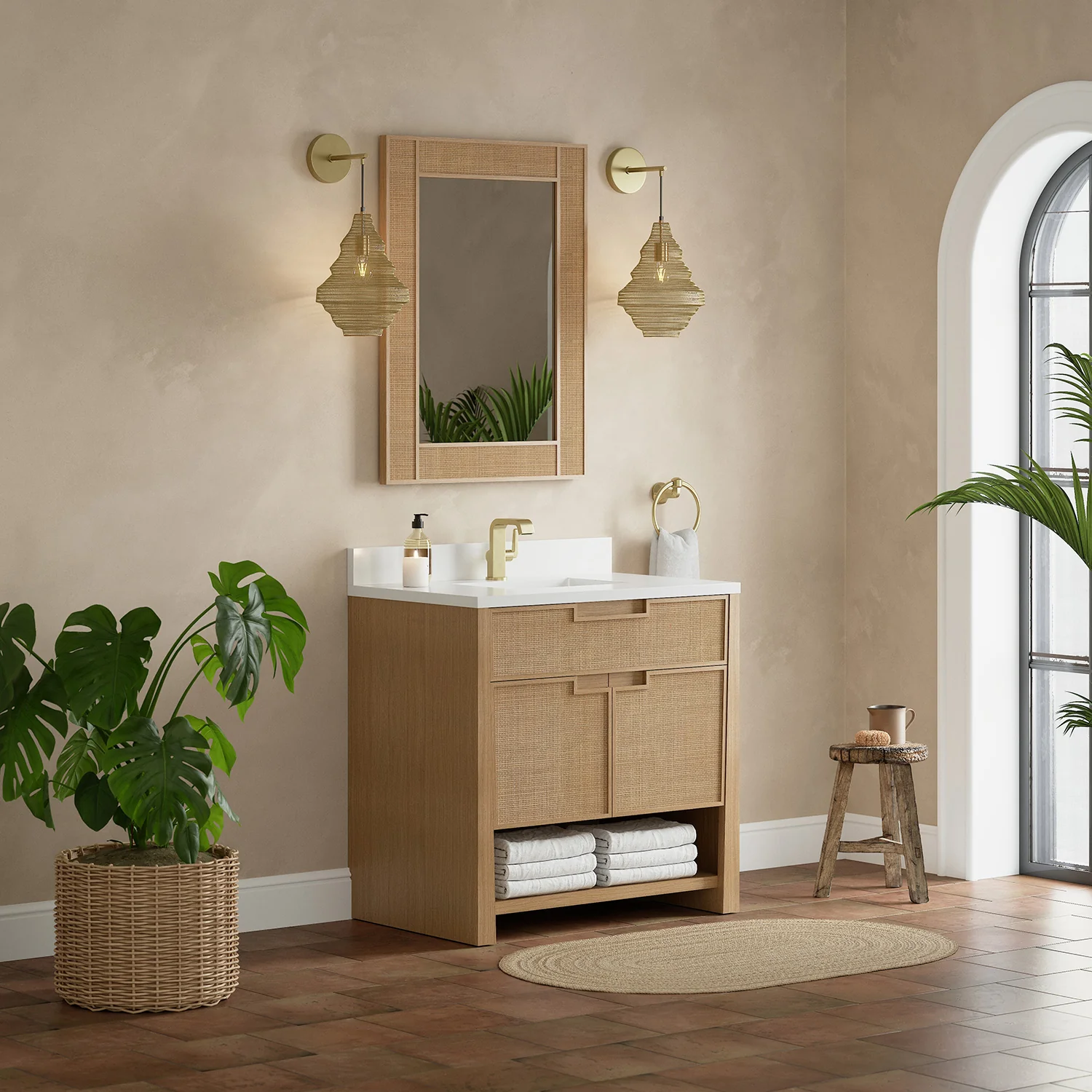 Tresse Modern Vanity (36"-72") 74 Tresse Modern Vanity (36"-72")