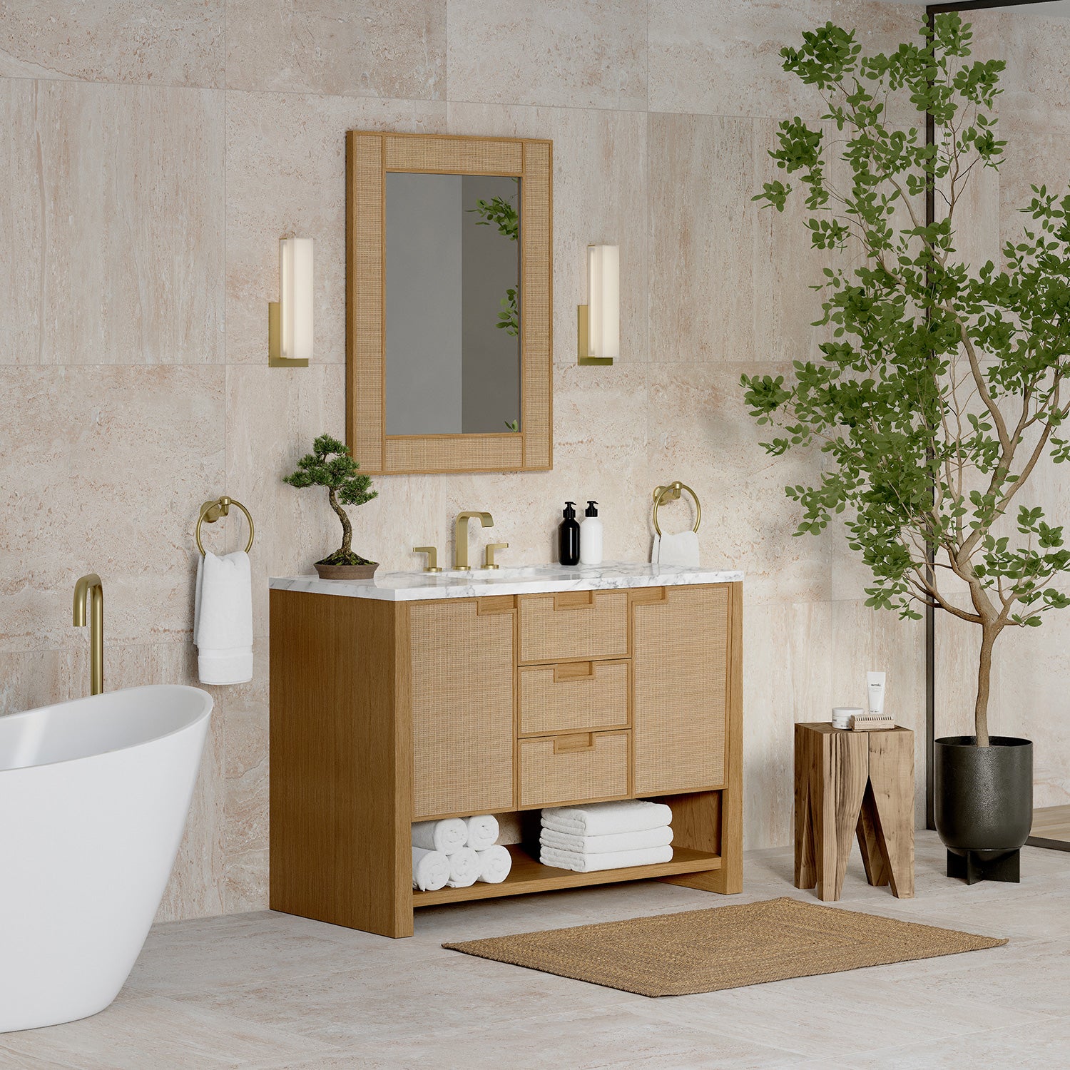 Tresse Modern Vanity (36"-72") 96 Tresse Modern Vanity (36"-72")