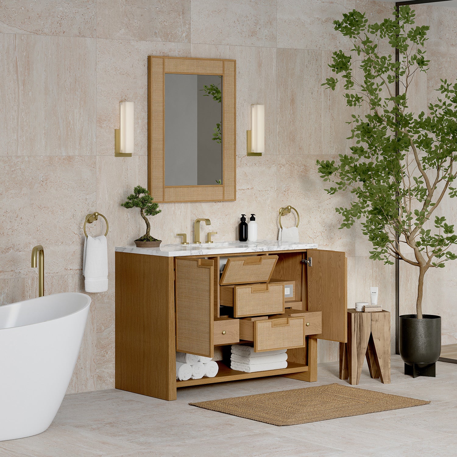 Tresse Modern Vanity (36"-72") 97 Tresse Modern Vanity (36"-72")