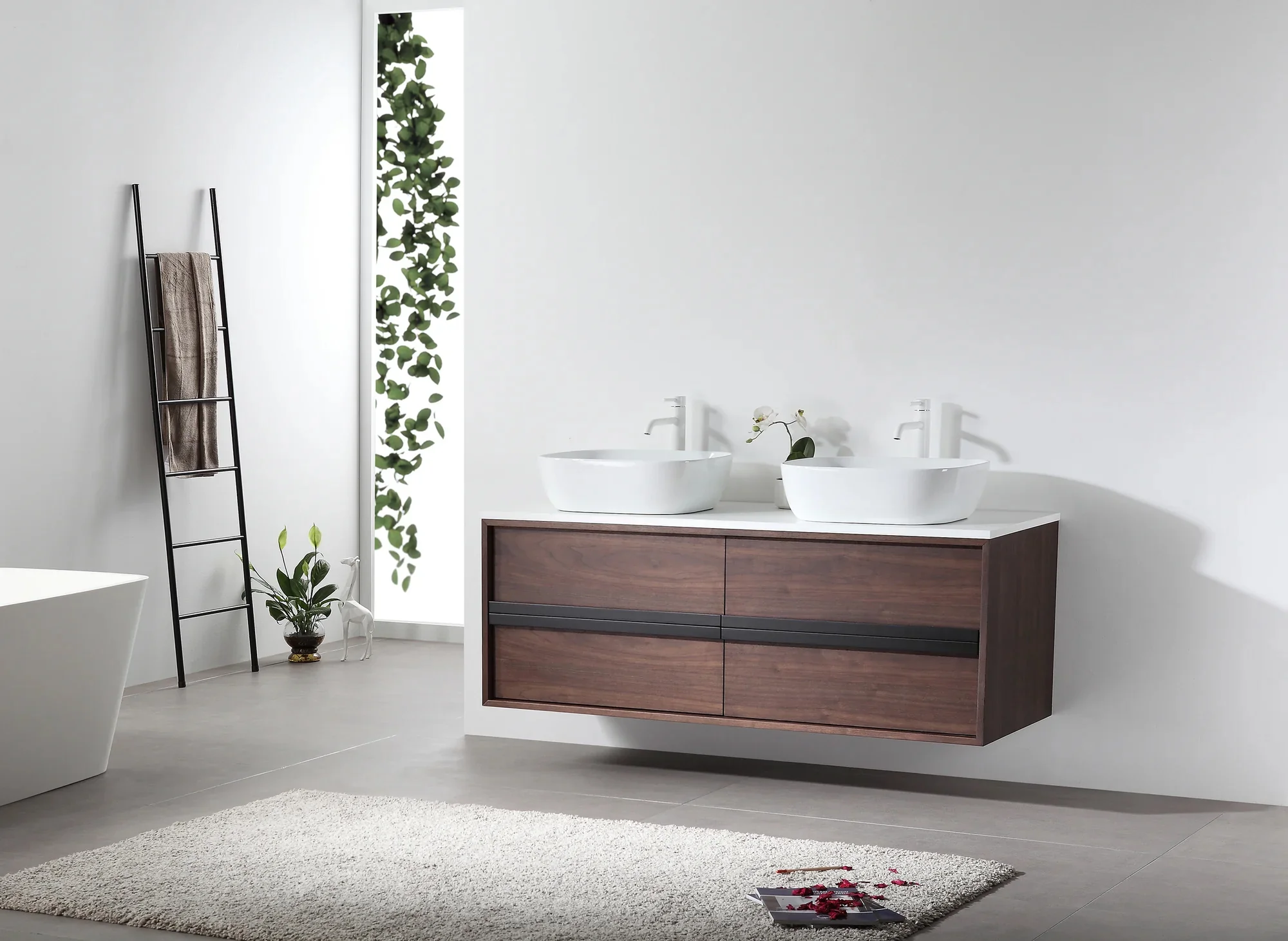 Cambria Floating Vanity (55"-72") 10 Cambria Floating Vanity (55"-72")