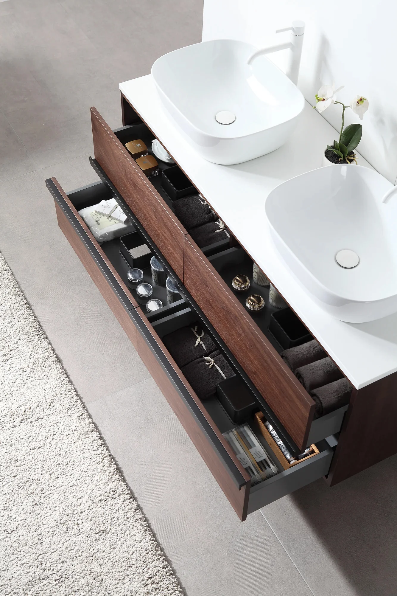 Cambria Floating Vanity (55"-72") 11 Cambria Floating Vanity (55"-72")