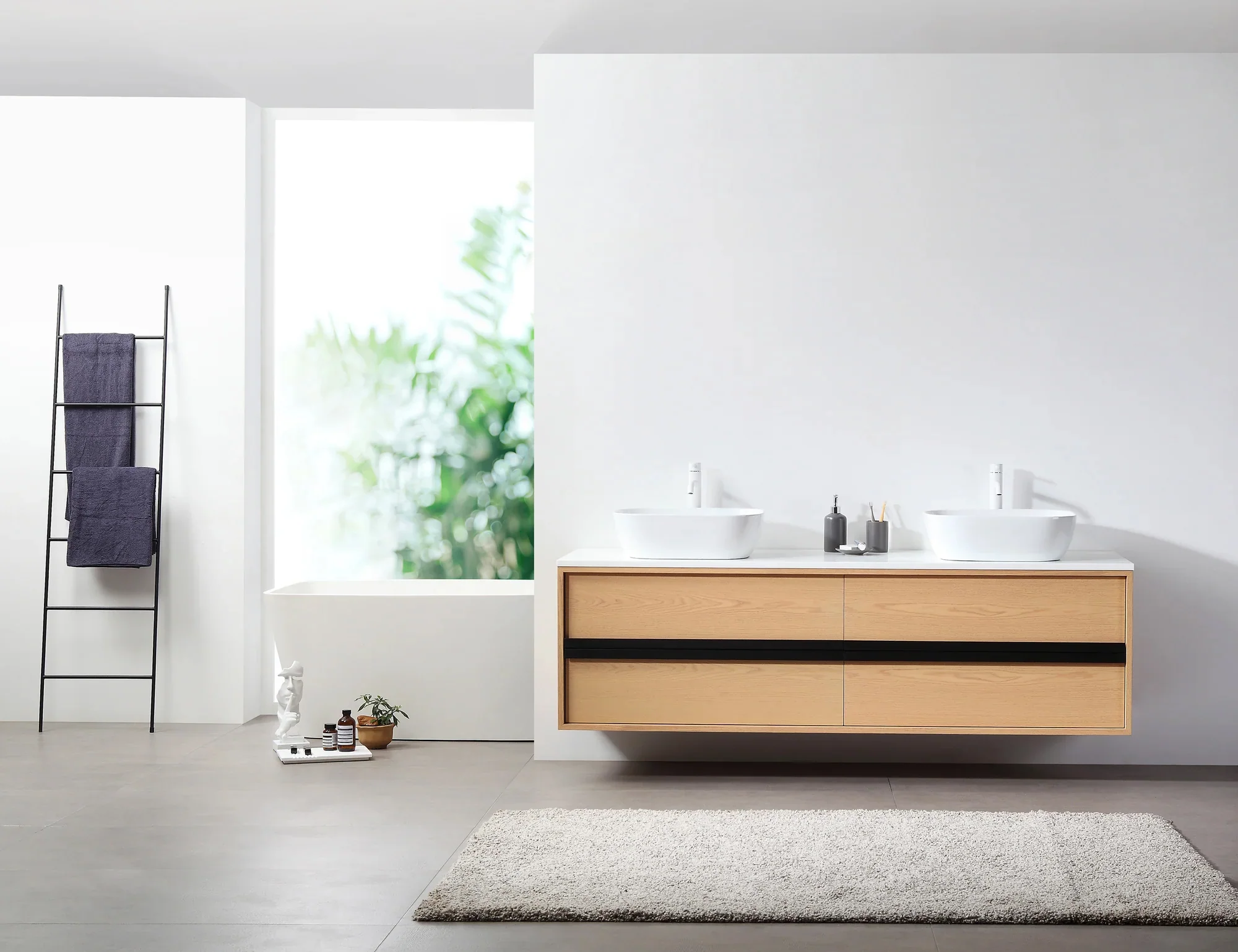 Cambria Floating Vanity (55"-72") 22 Cambria Floating Vanity (55"-72")