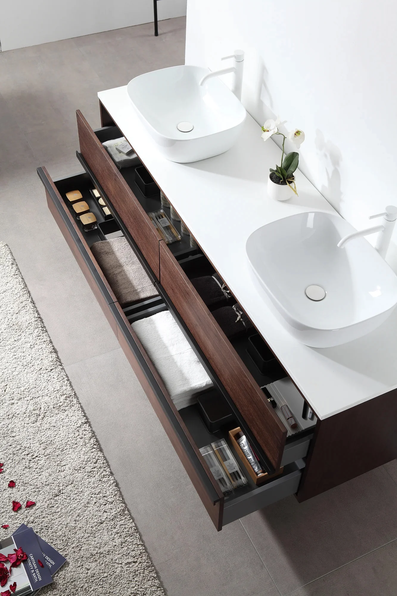 Cambria Floating Vanity (55"-72") 25 Cambria Floating Vanity (55"-72")