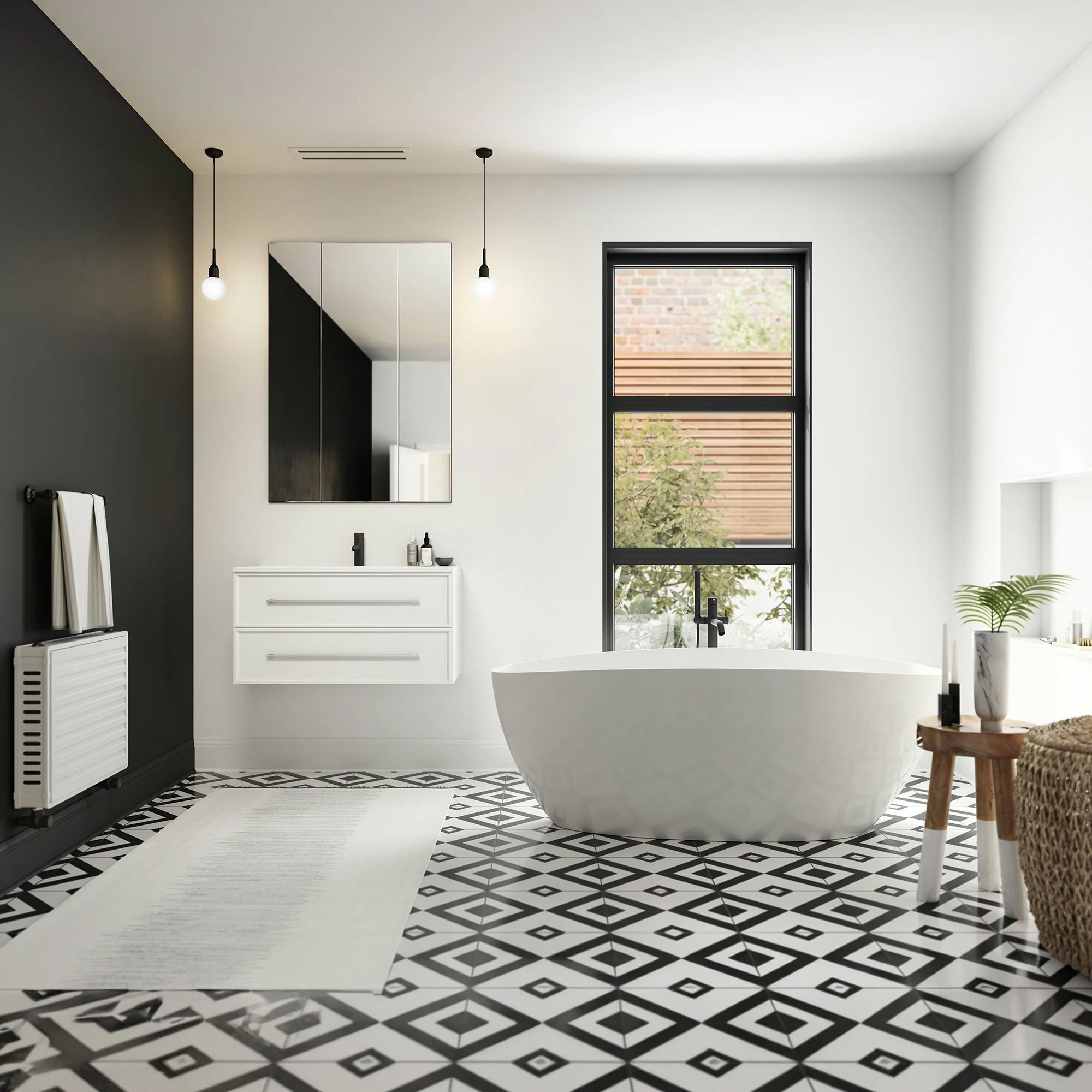 Milano Floating Vanity (30"-48") 7 Milano Floating Vanity (30"-48")