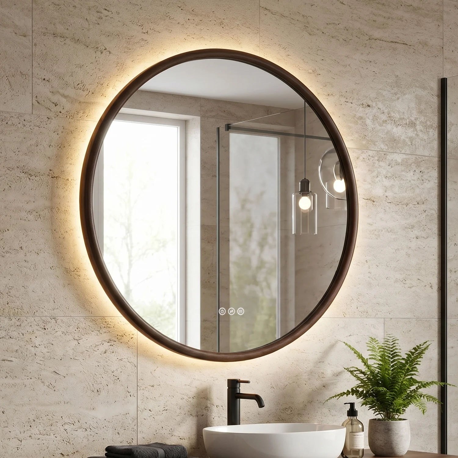 Solenne Halo LED Mirror 10 Solenne Halo LED Mirror