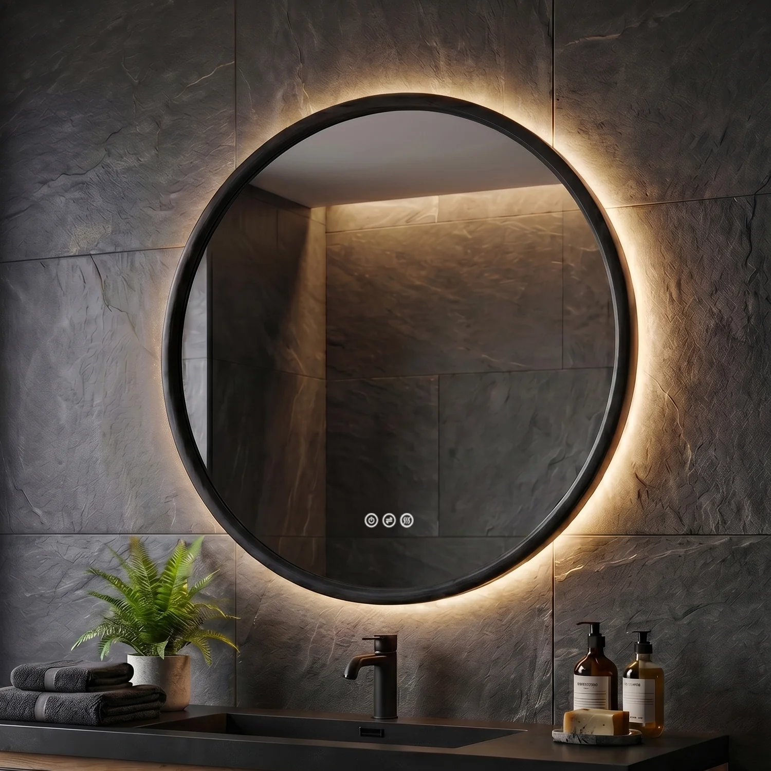 Solenne Halo LED Mirror 17 Solenne Halo LED Mirror