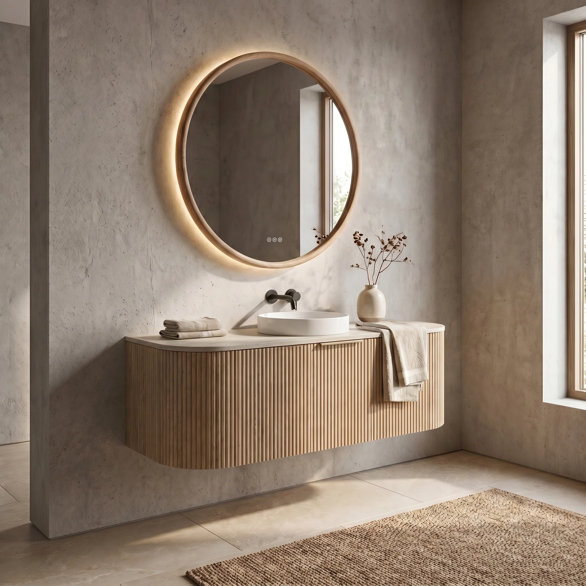 Solenne Halo LED Mirror 2 Solenne Halo LED Mirror