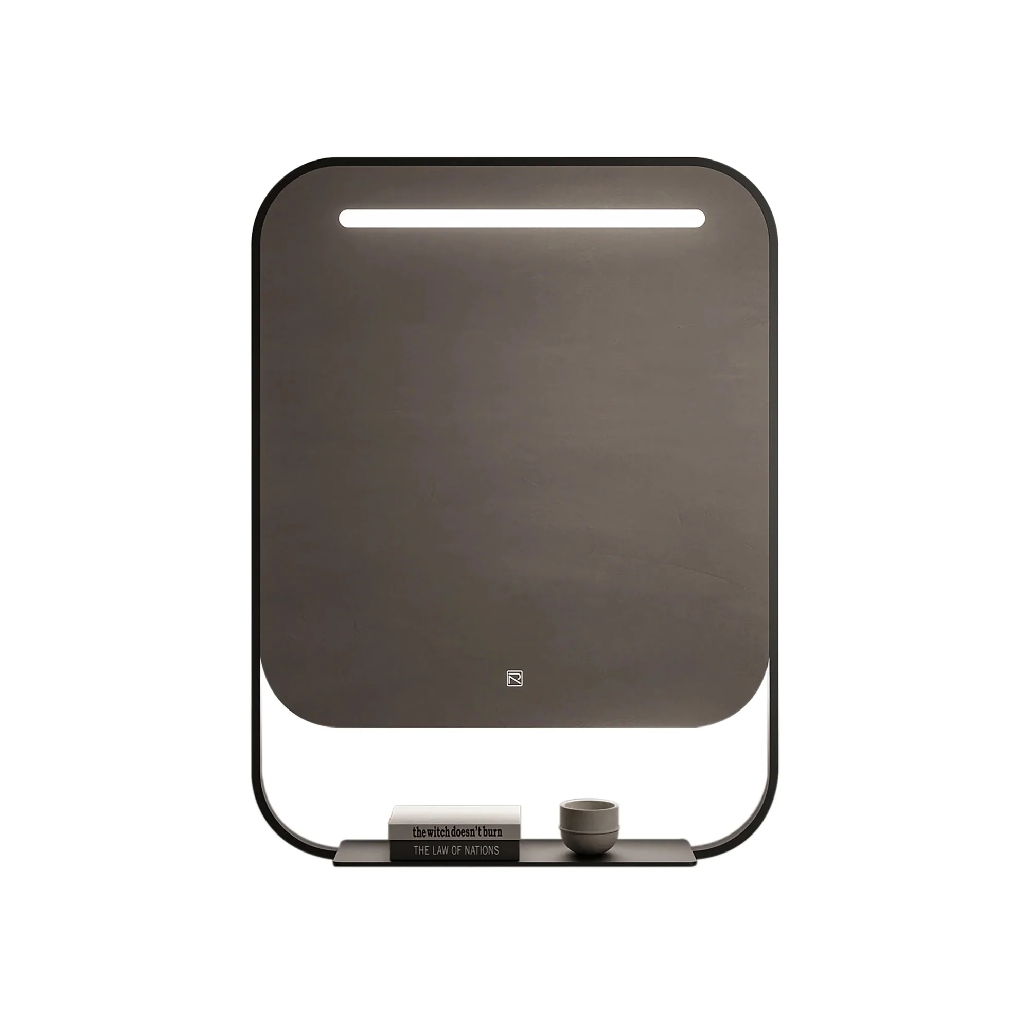Rourke LED Mirror with Shelf 5 Rourke LED Mirror with Shelf
