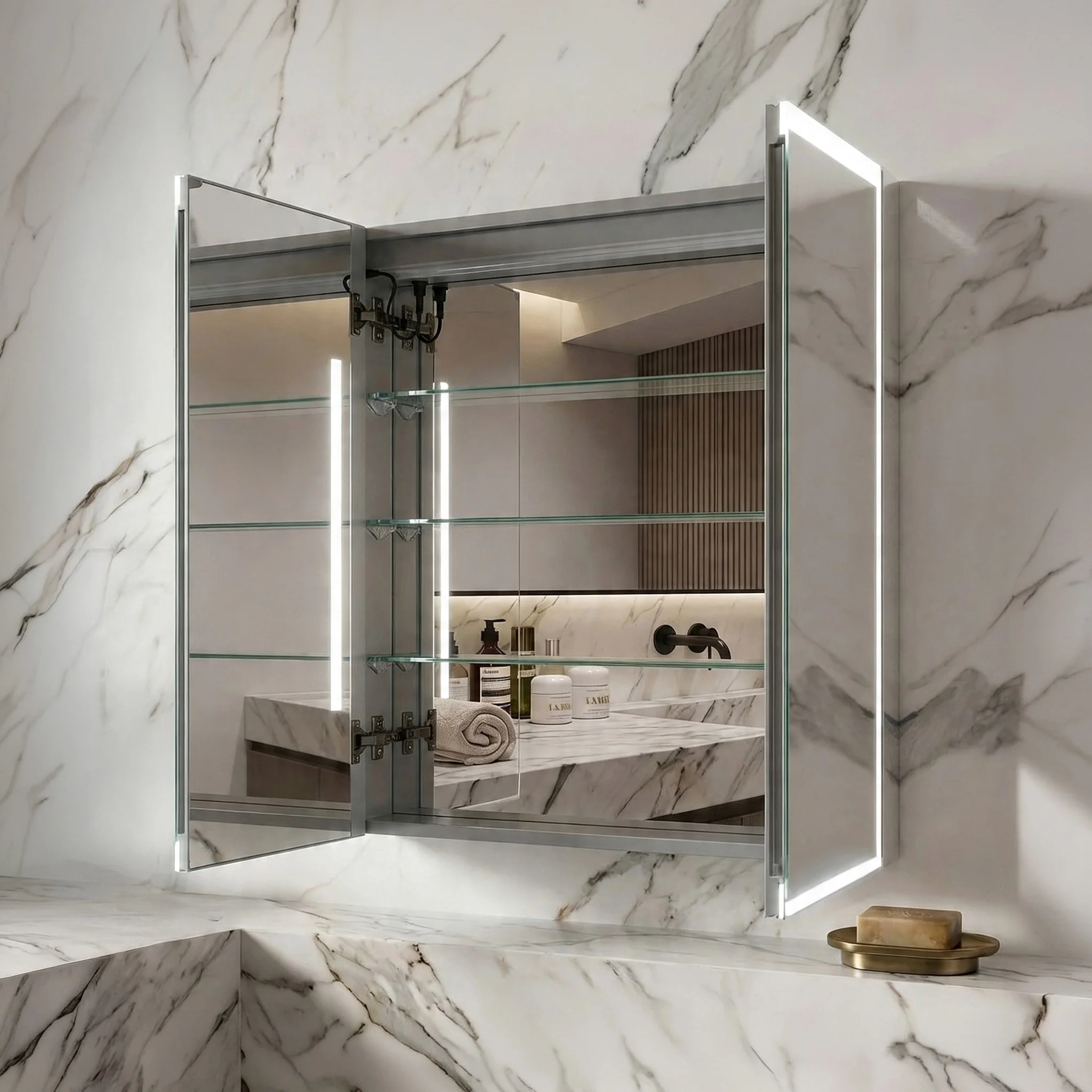 LumaEdge LED Medicine Cabinet