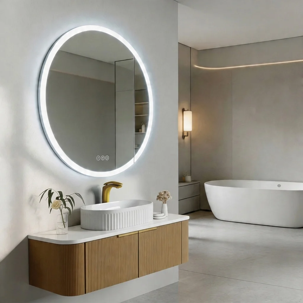 Orbella Round LED Medicine Cabinet 10 Orbella Round LED Medicine Cabinet