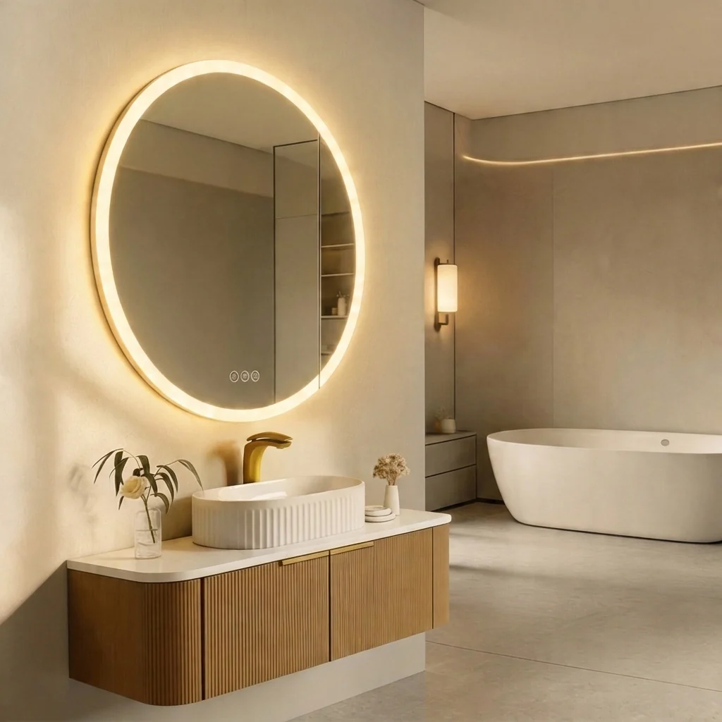 Orbella Round LED Medicine Cabinet 11 Orbella Round LED Medicine Cabinet