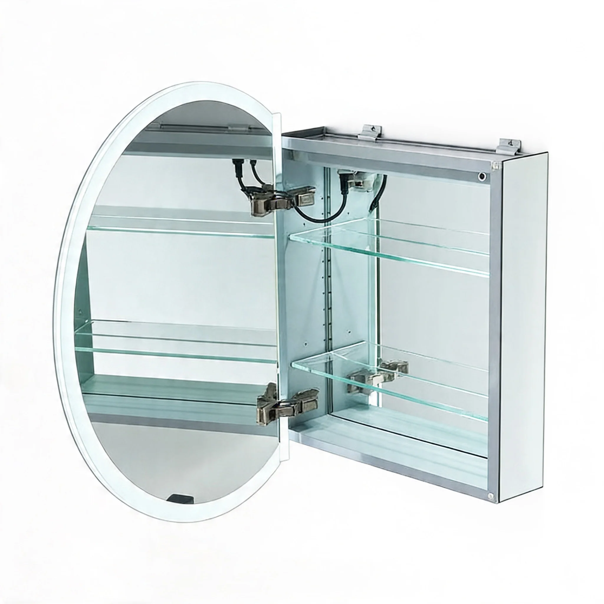 Orbella Round LED Medicine Cabinet 6 Orbella Round LED Medicine Cabinet