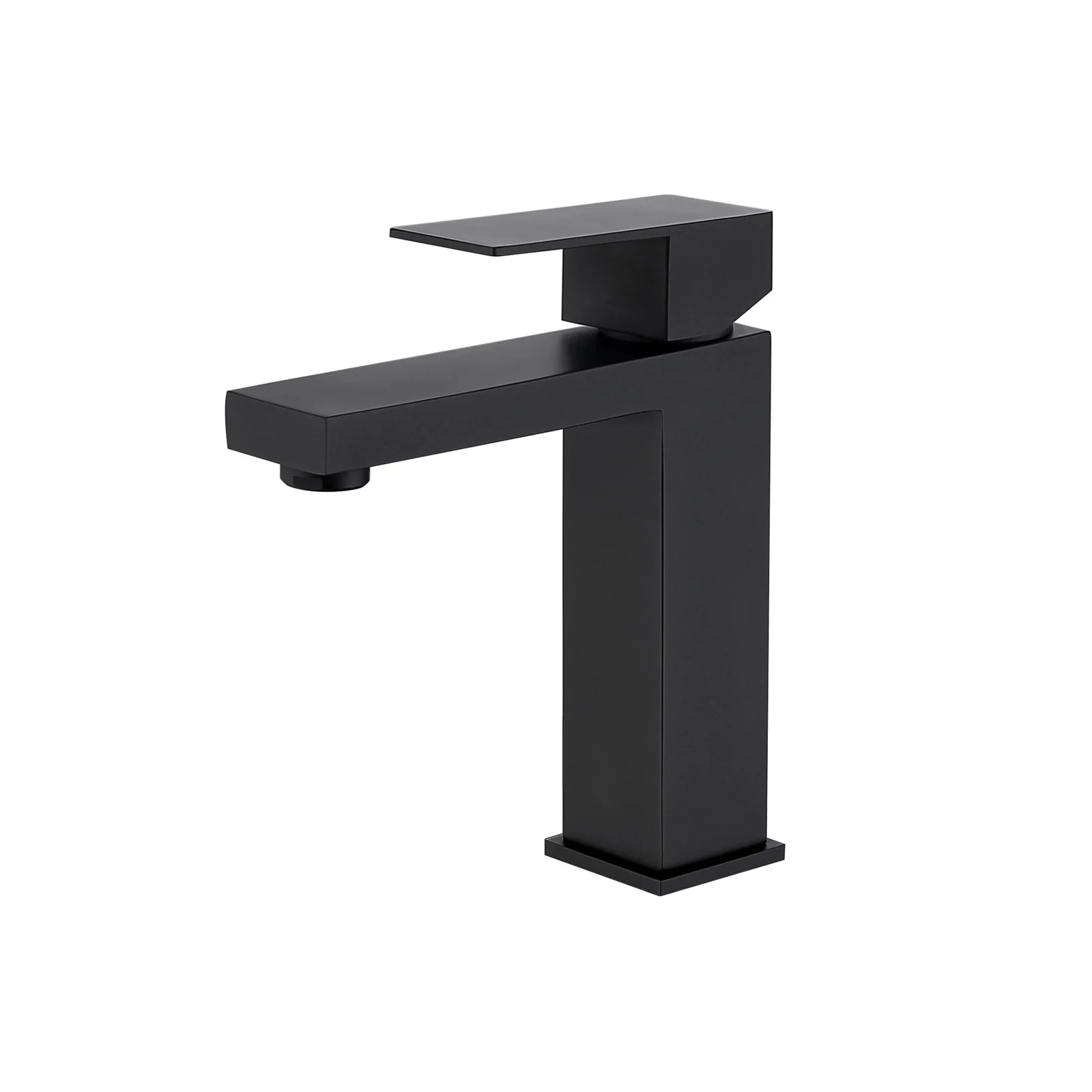 Ratel Angular Modern Single Lever Faucet (Black/Chrome/Brushed Nickel)