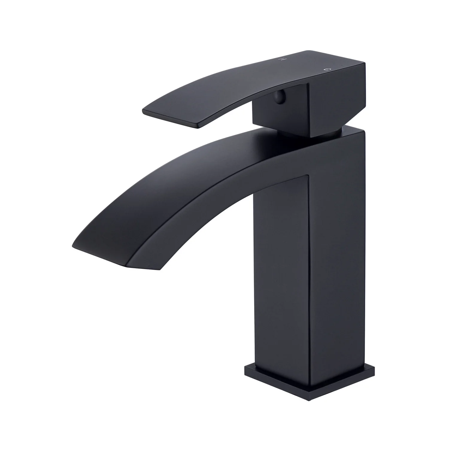 O&N Angular Rounded Single Lever Faucet (Black/Chrome/Brushed Nickel) 10 O&N Angular Rounded Single Lever Faucet (Black/Chrome/Brushed Nickel)