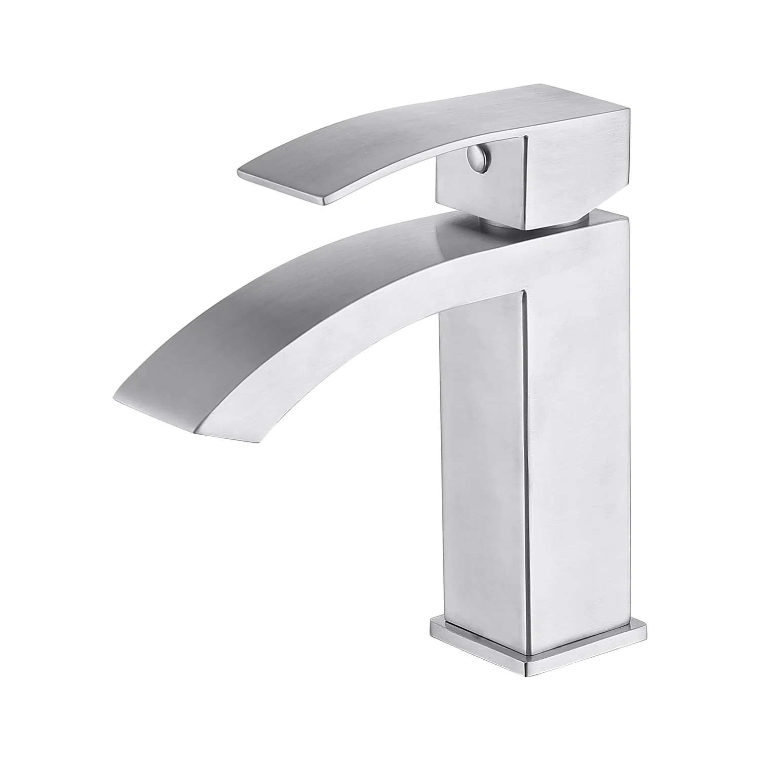 O&N Angular Rounded Single Lever Faucet (Black/Chrome/Brushed Nickel) 6 O&N Angular Rounded Single Lever Faucet (Black/Chrome/Brushed Nickel)