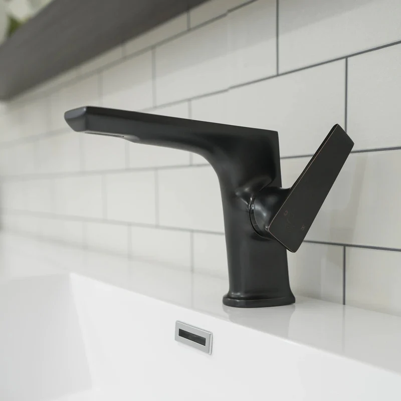 Balzo Single Lever Faucet - Black