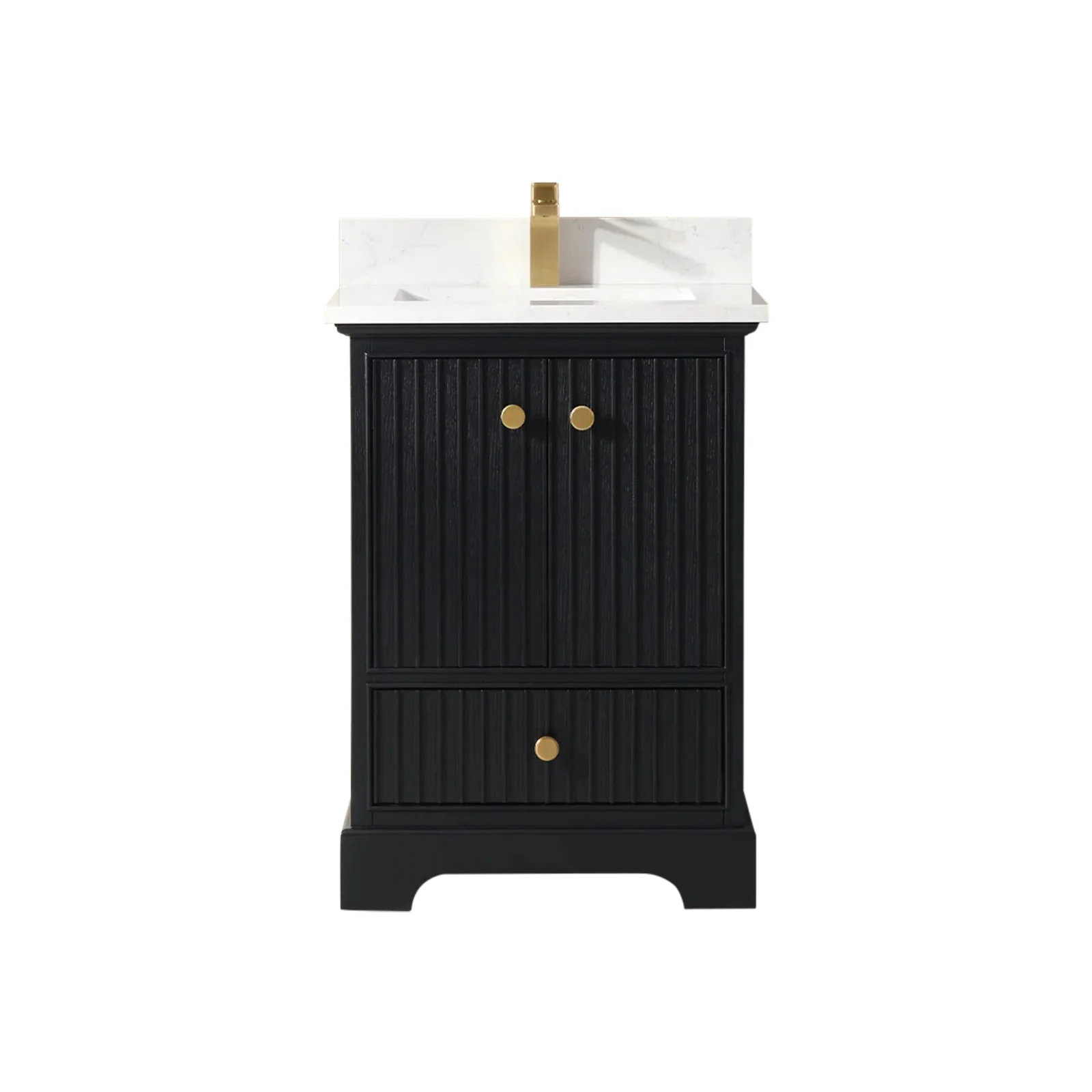 Ligne Ritmo Modern Vanity - Fluted (24"-72") 15 Ligne Ritmo Modern Vanity - Fluted (24"-72")