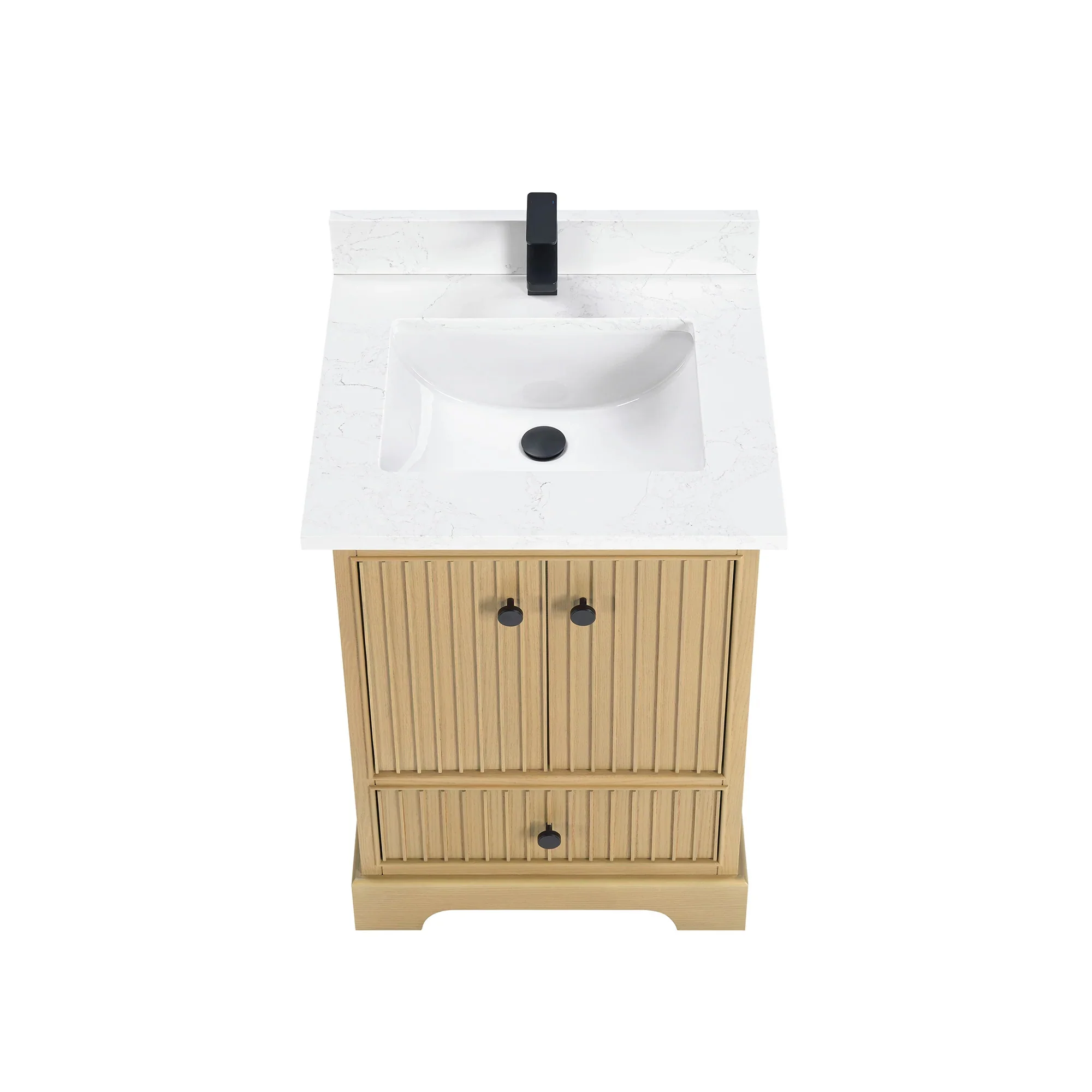 Ligne Ritmo Modern Vanity - Fluted (24"-72") 22 Ligne Ritmo Modern Vanity - Fluted (24"-72")