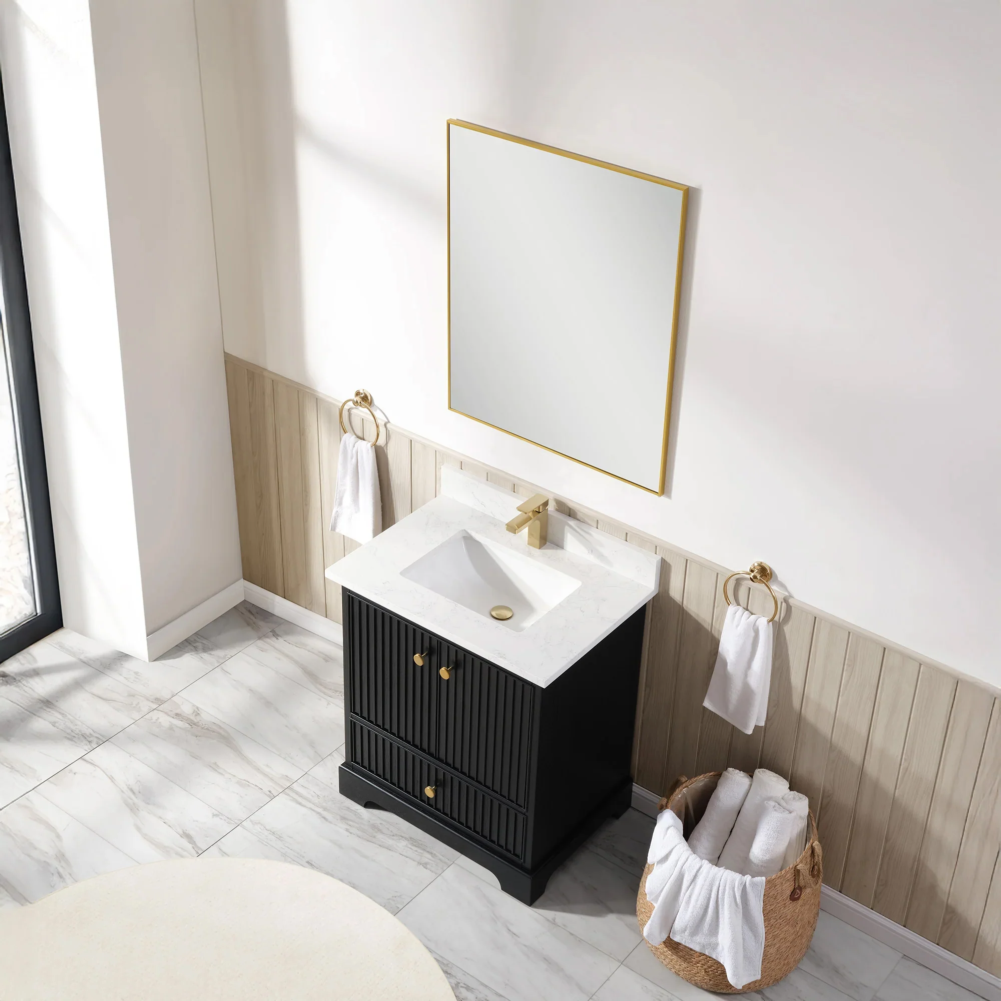 Ligne Ritmo Modern Vanity - Fluted (24"-72") 31 Ligne Ritmo Modern Vanity - Fluted (24"-72")