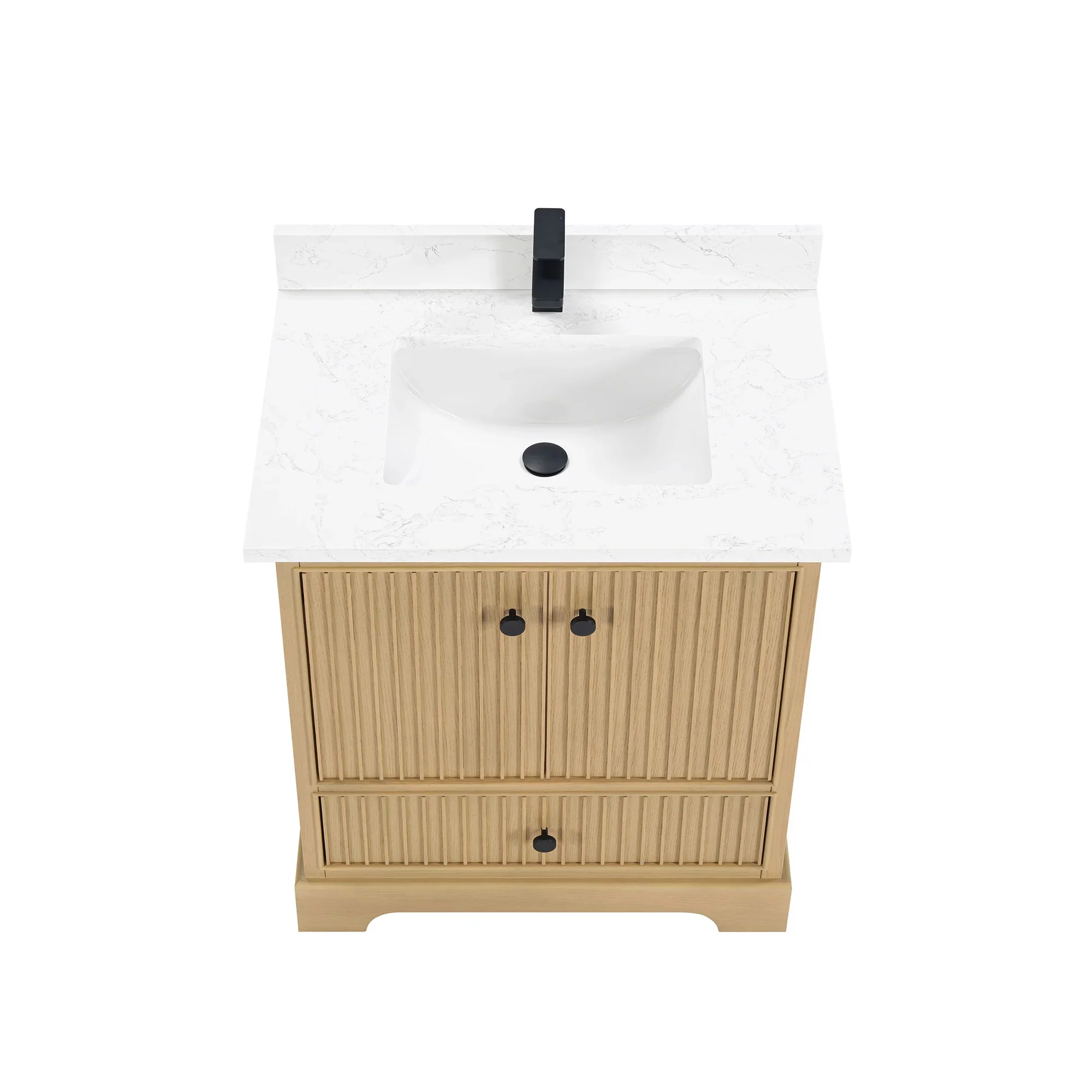 Ligne Ritmo Modern Vanity - Fluted (24"-72") 34 Ligne Ritmo Modern Vanity - Fluted (24"-72")