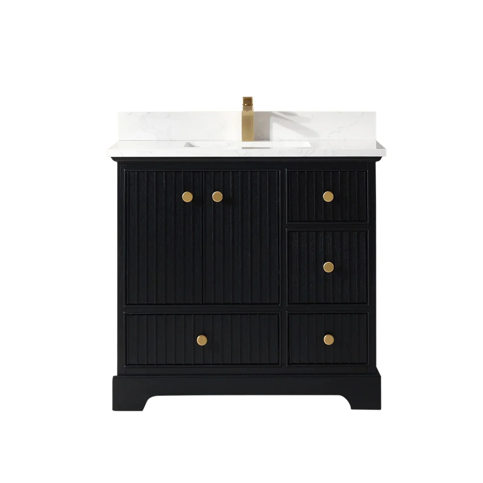 Ligne Ritmo Modern Vanity - Fluted (24"-72") 39 Ligne Ritmo Modern Vanity - Fluted (24"-72")