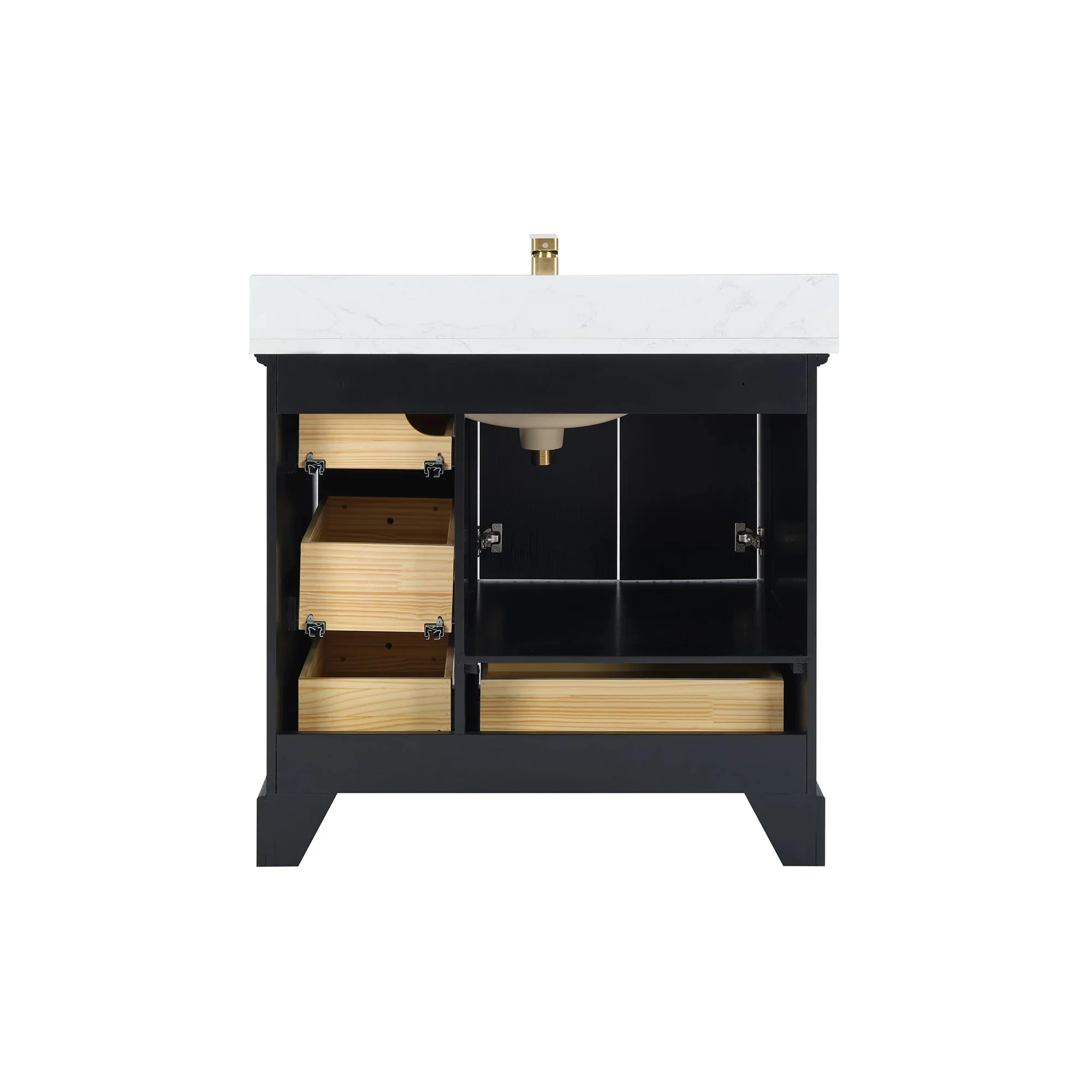 Ligne Ritmo Modern Vanity - Fluted (24"-72") 41 Ligne Ritmo Modern Vanity - Fluted (24"-72")