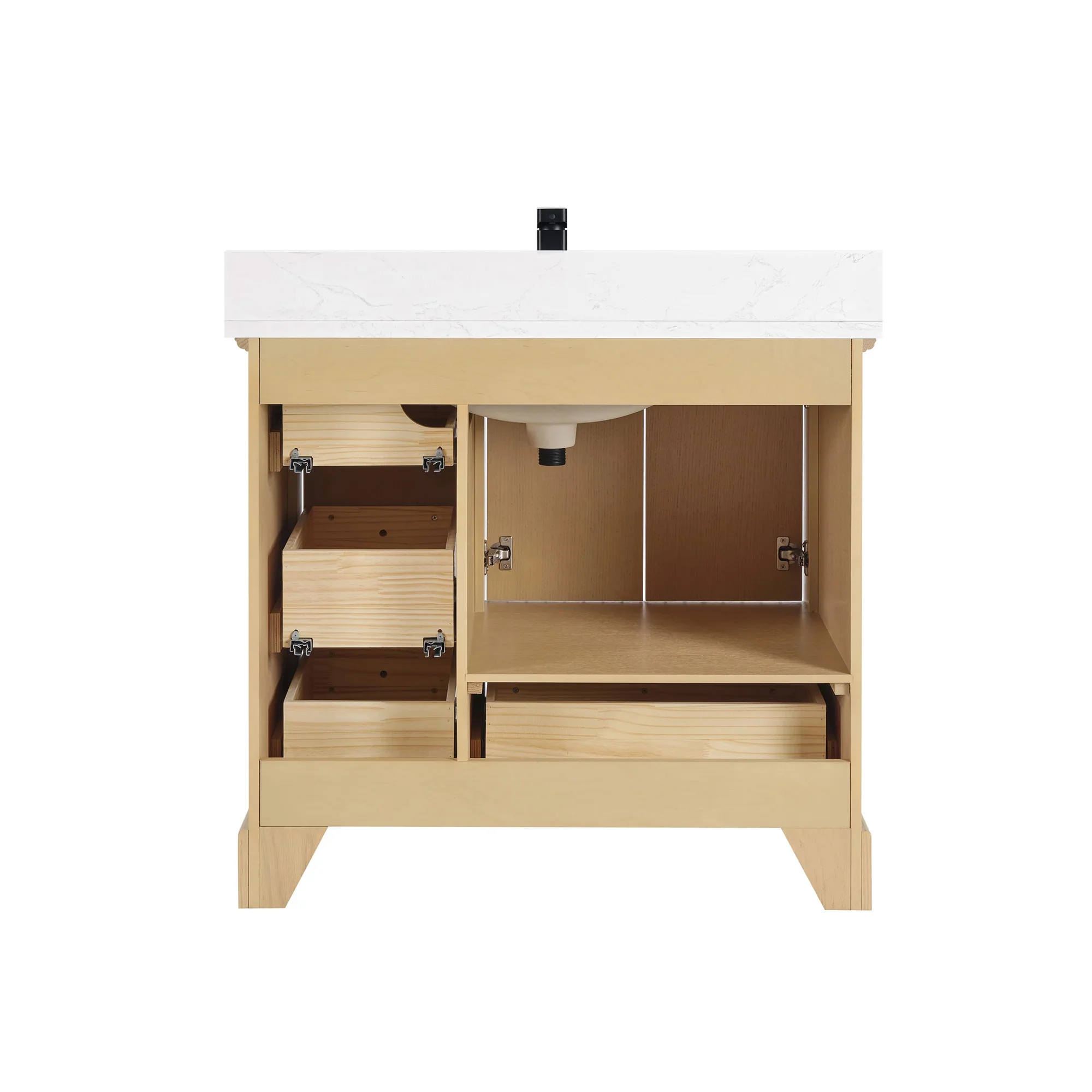 Ligne Ritmo Modern Vanity - Fluted (24"-72") 47 Ligne Ritmo Modern Vanity - Fluted (24"-72")