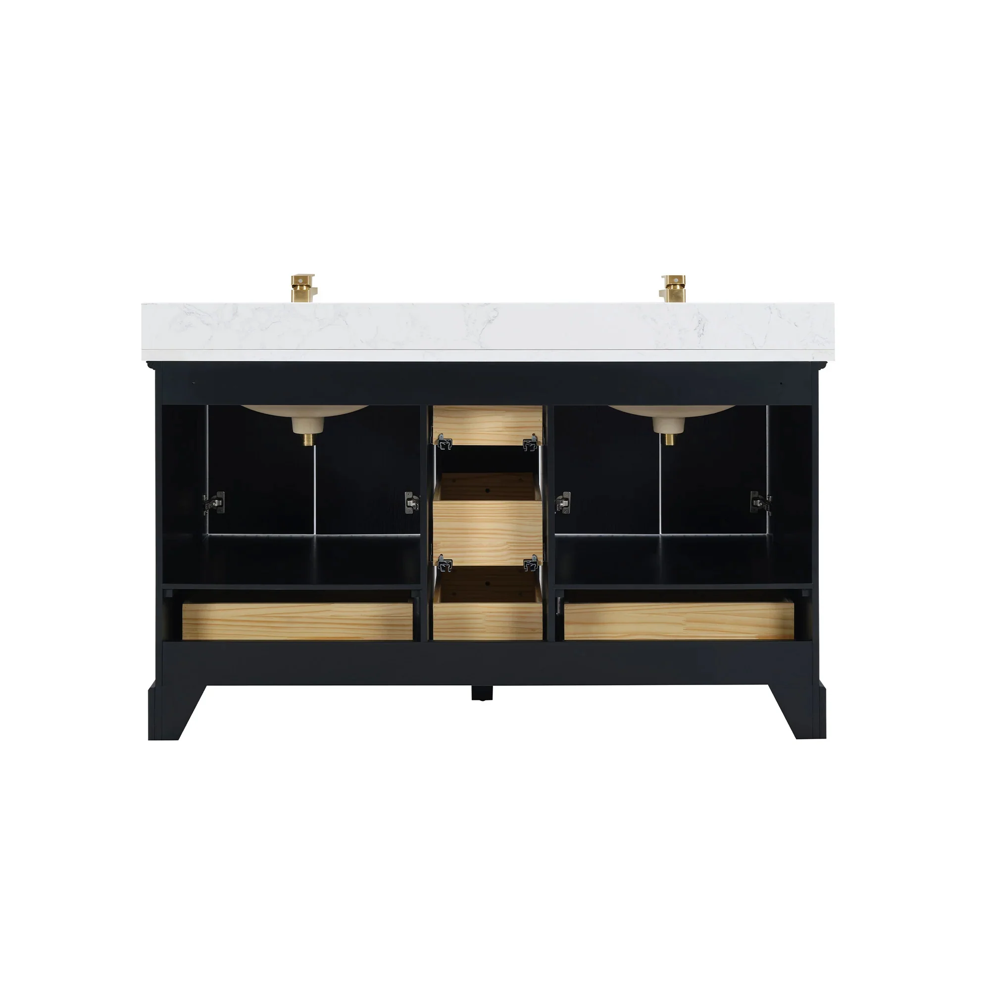 Ligne Ritmo Modern Vanity - Fluted (24"-72") 65 Ligne Ritmo Modern Vanity - Fluted (24"-72")