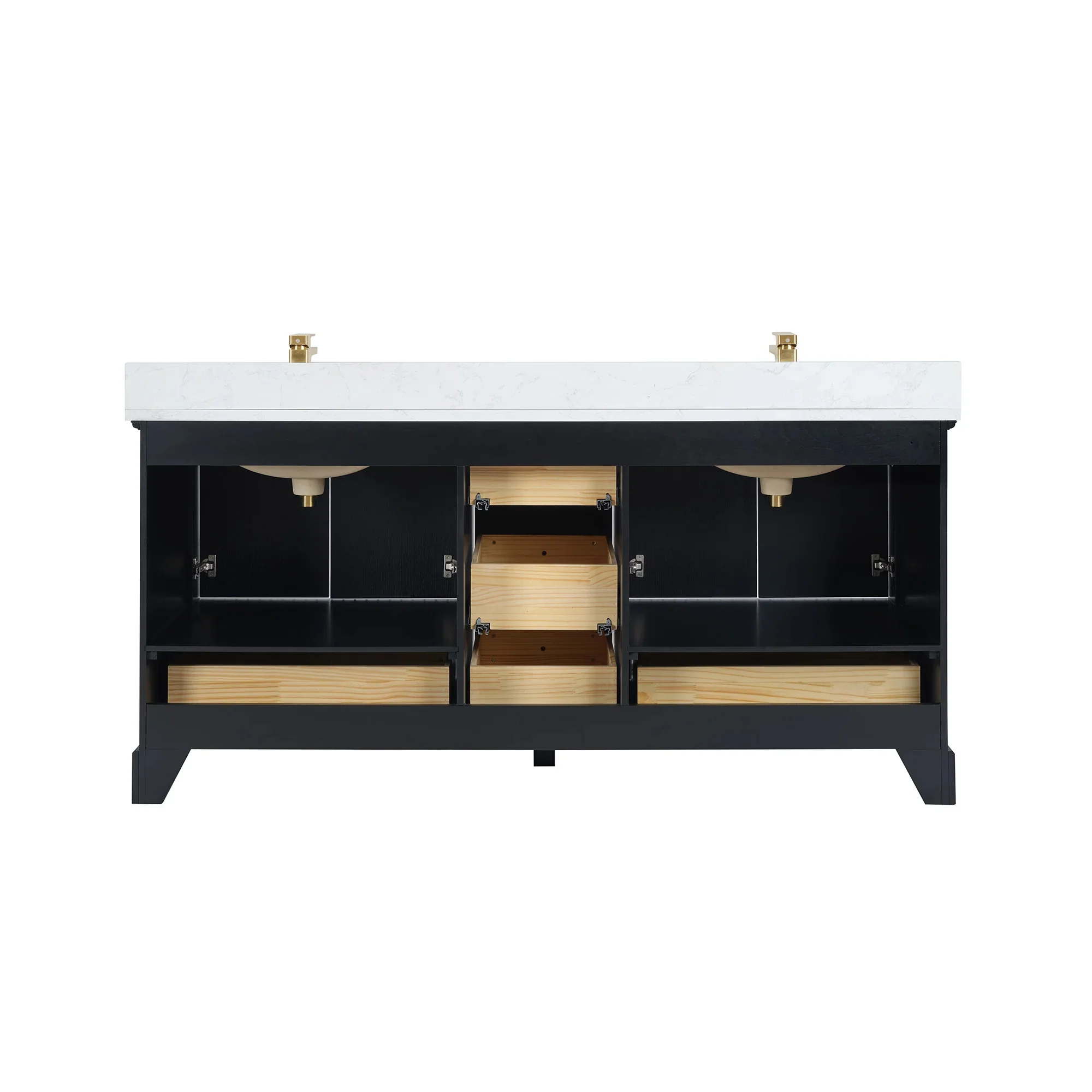 Ligne Ritmo Modern Vanity - Fluted (24"-72") 79 Ligne Ritmo Modern Vanity - Fluted (24"-72")
