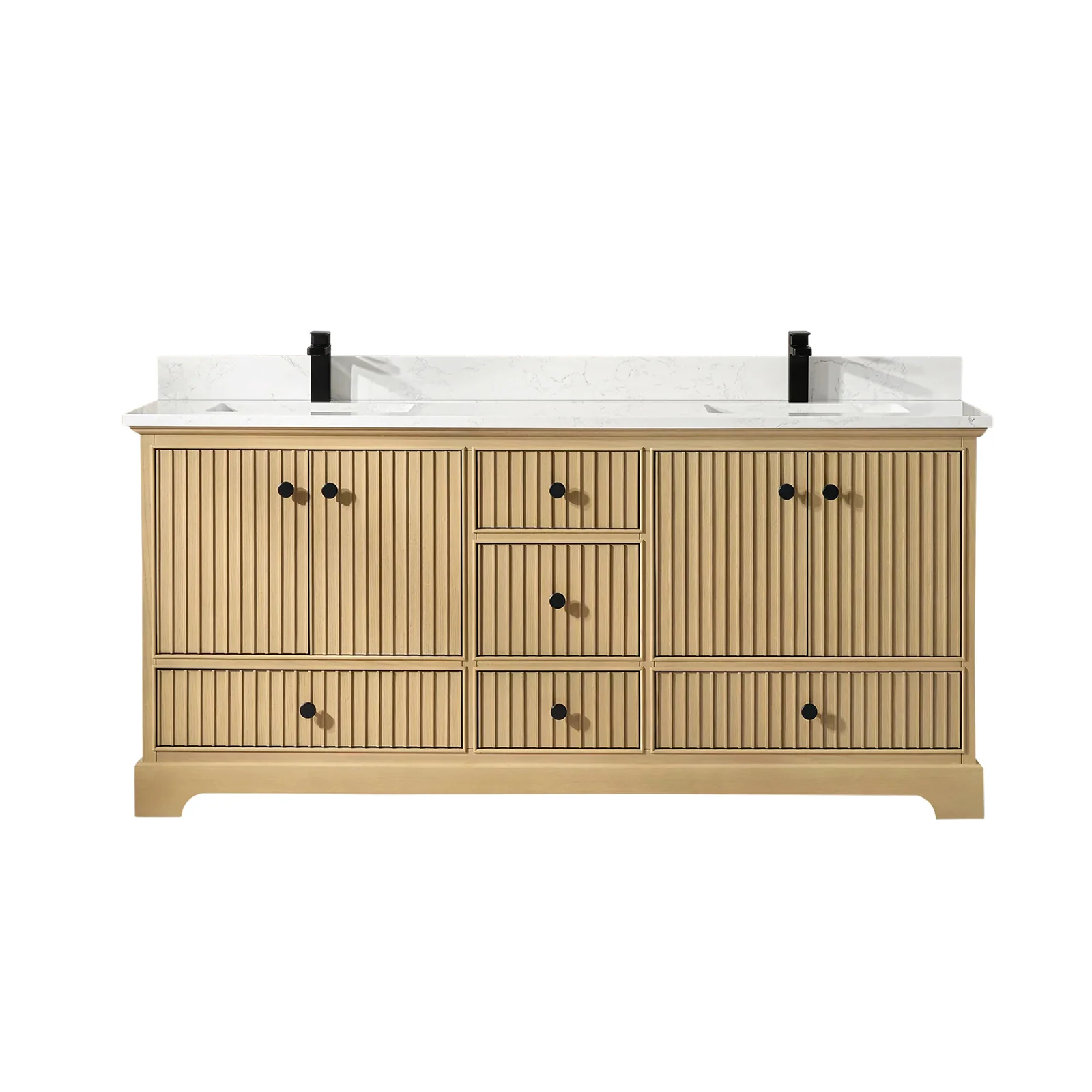 Ligne Ritmo Modern Vanity - Fluted (24"-72") 84 Ligne Ritmo Modern Vanity - Fluted (24"-72")