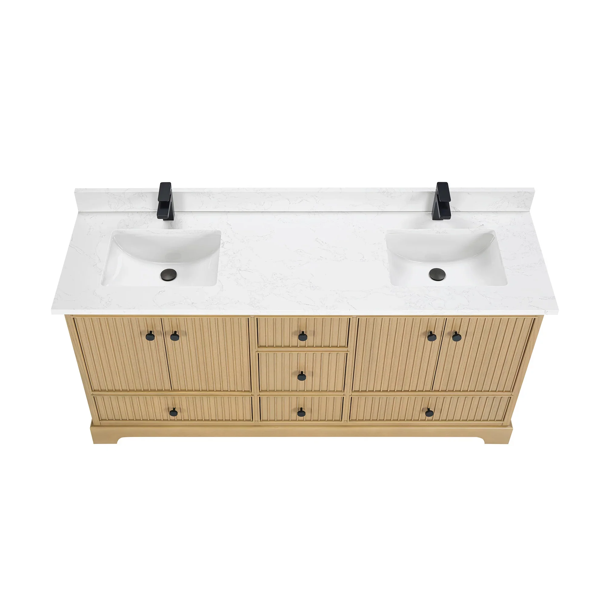 Ligne Ritmo Modern Vanity - Fluted (24"-72") 85 Ligne Ritmo Modern Vanity - Fluted (24"-72")