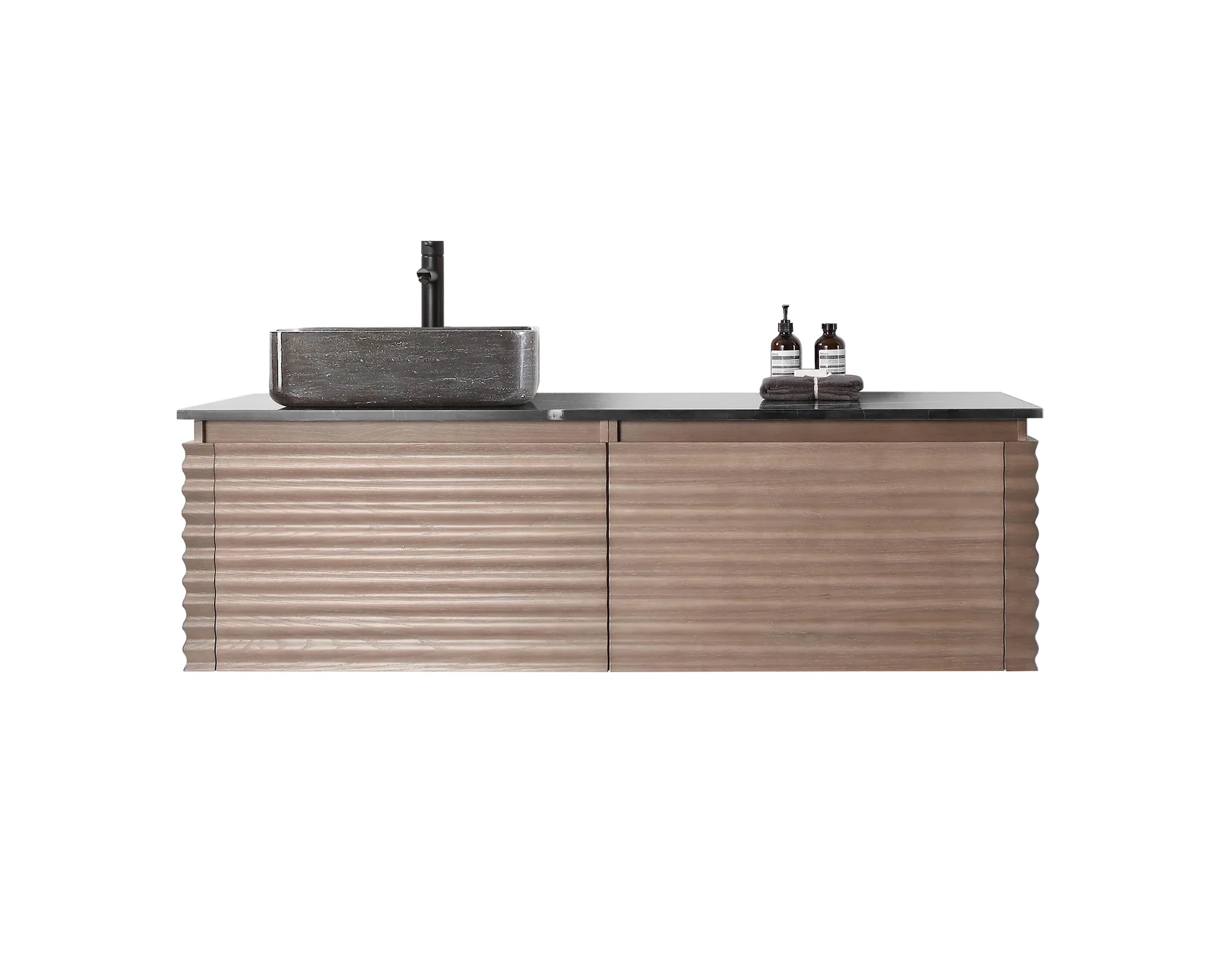 Orizzon Floating Vanity - Fluted (36"-60")