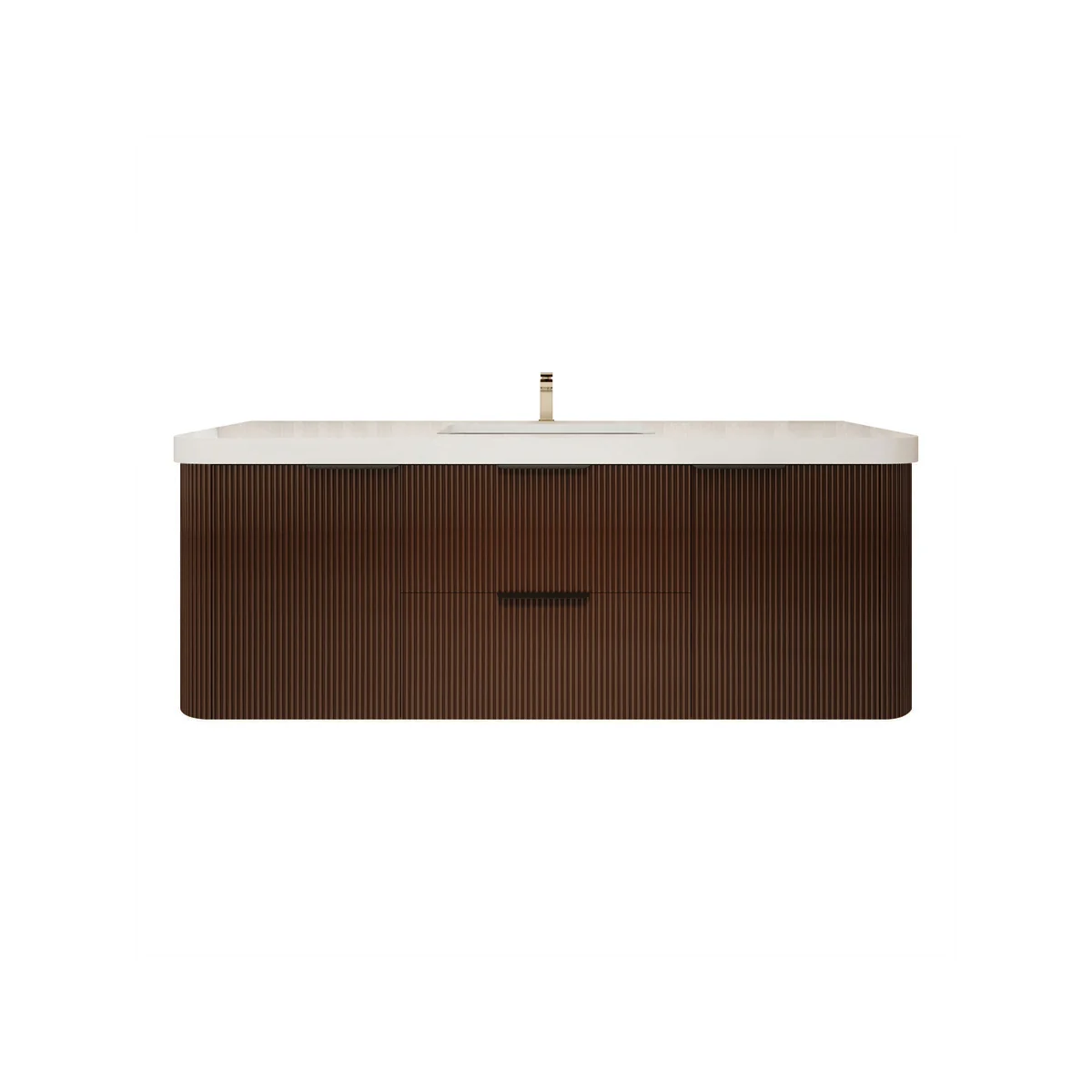 Livia Floating Vanity - Fluted (24"-72")
