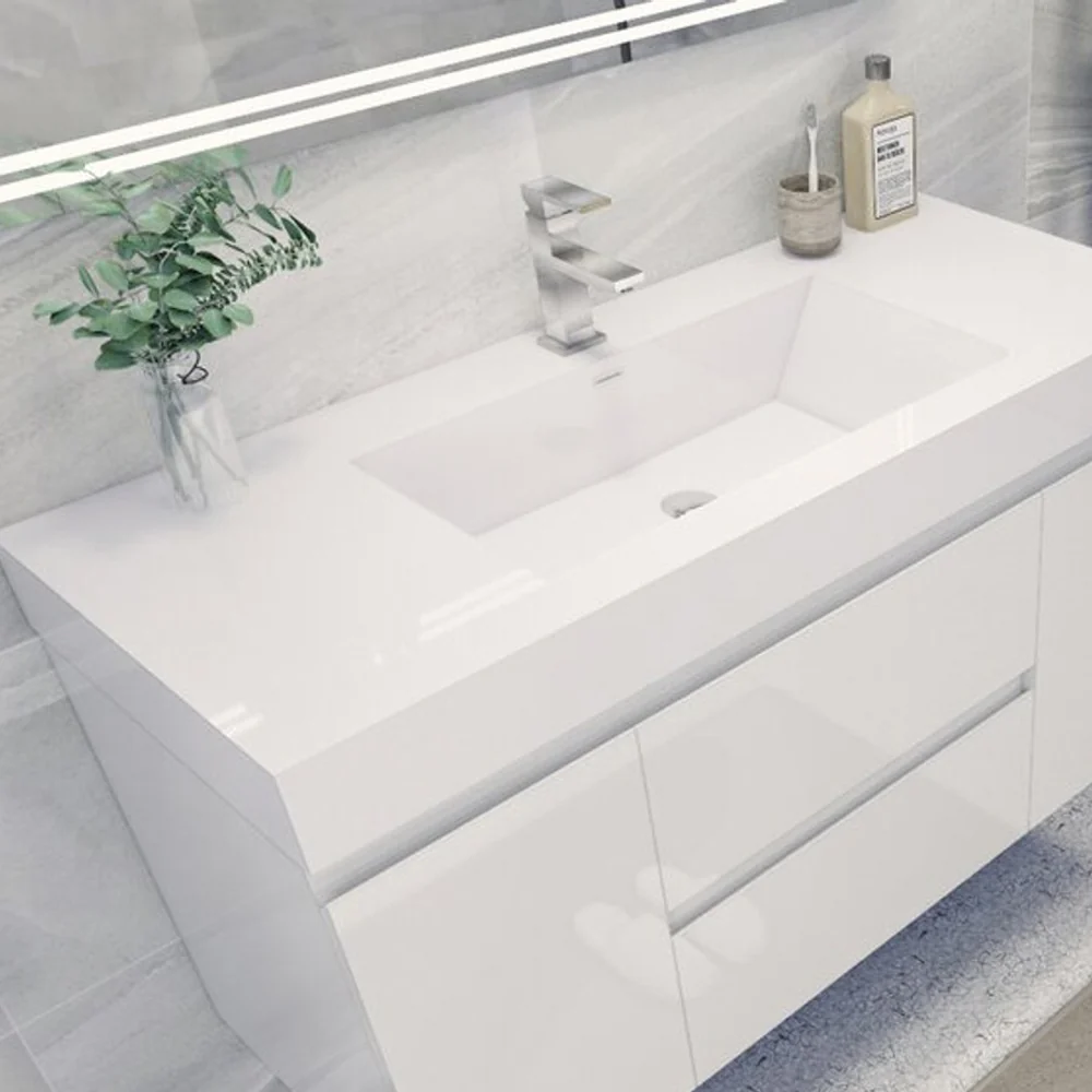 Engineered Composite Countertop with Integrated Sink 10 Engineered Composite Countertop with Integrated Sink