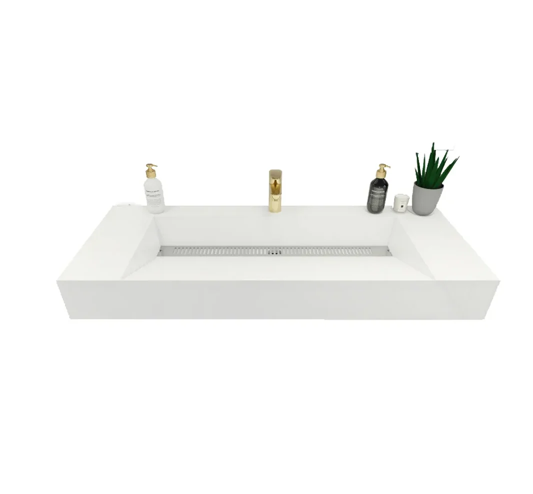 Engineered Composite Countertop with Integrated Sink 2 Engineered Composite Countertop with Integrated Sink