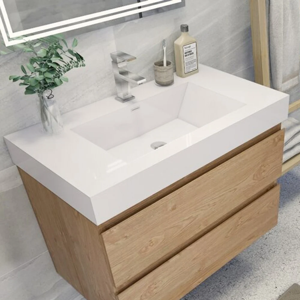 Engineered Composite Countertop with Integrated Sink 8 Engineered Composite Countertop with Integrated Sink